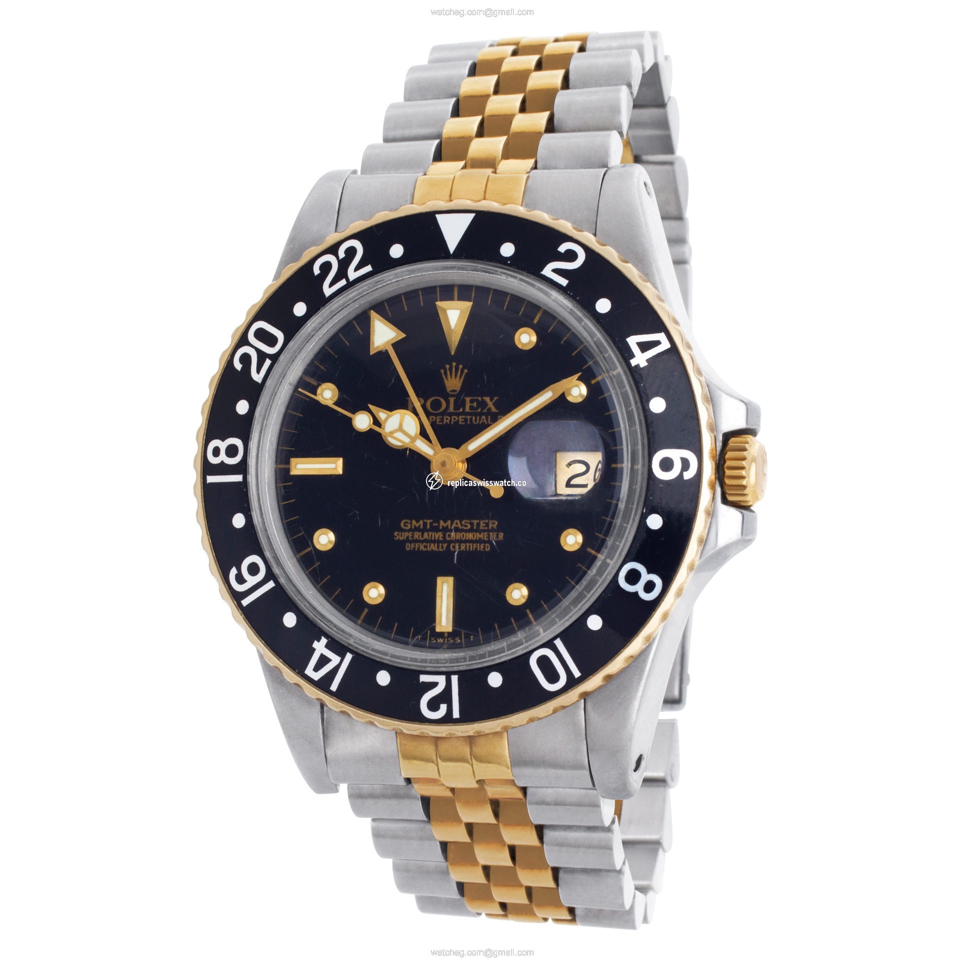 Rolex 16753 GMT-Master Automatic Male Stainless Steel Replica