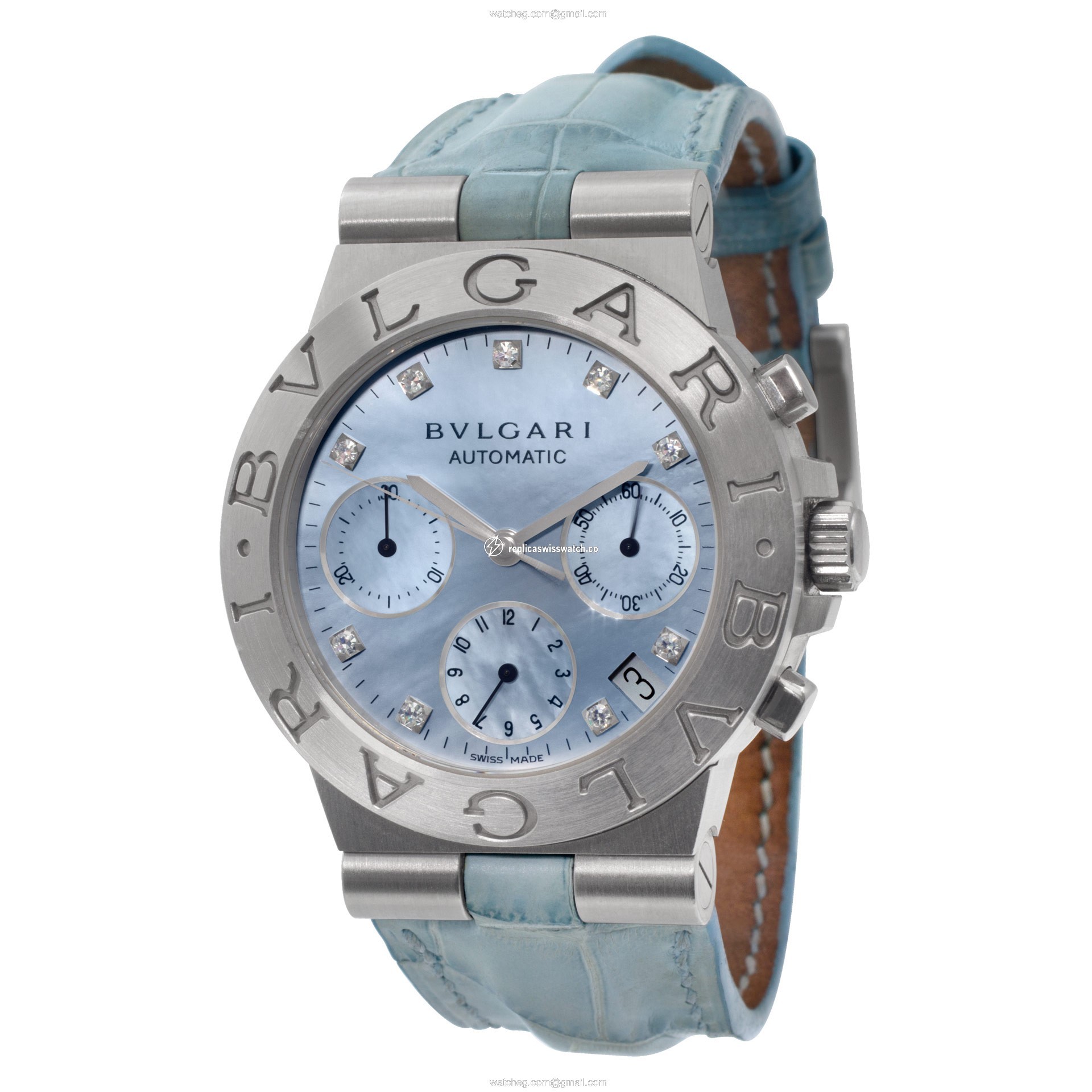 Bvlgari CH 35 S Diagono Automatic Female Stainless Steel Replica