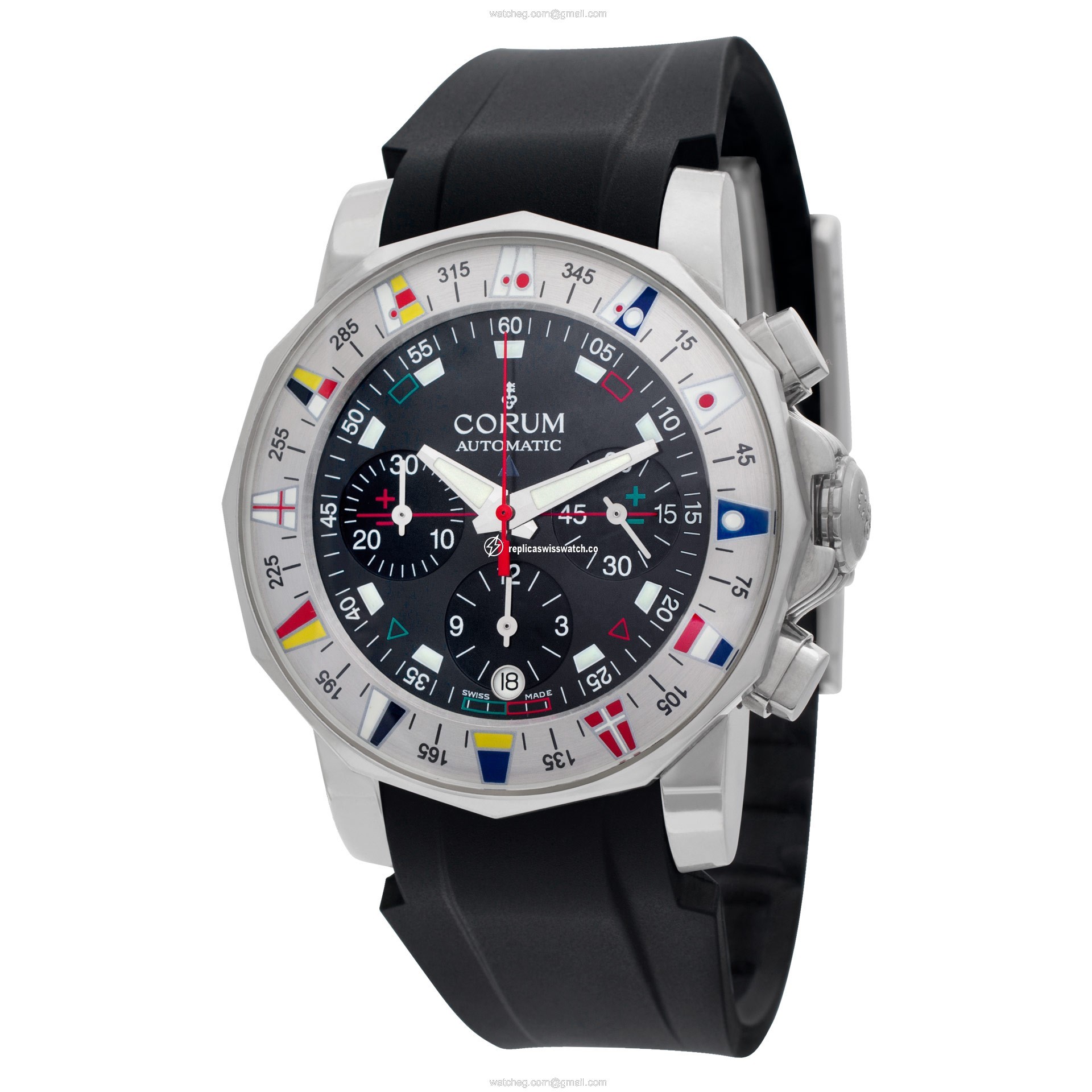 Corum 985.630.20 Admirals Cup Automatic Male Stainless Steel Replica