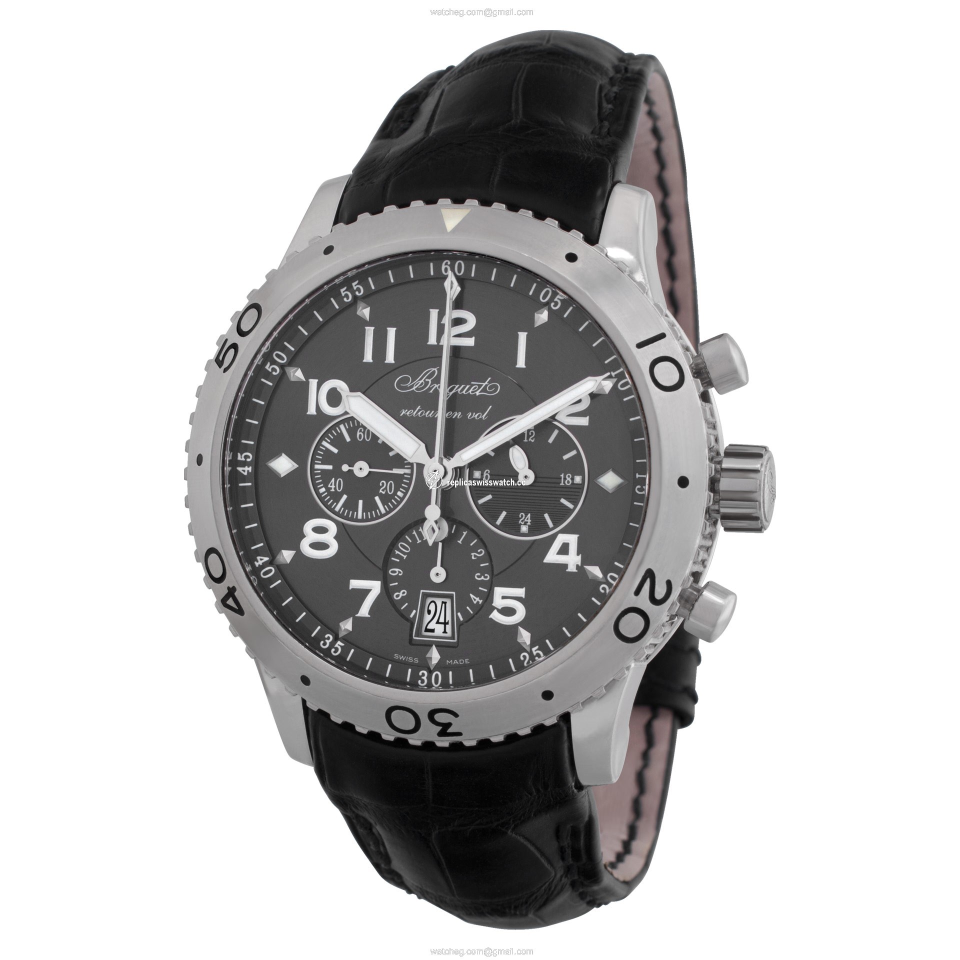 Breguet 3810st/92/9zu Chronograph Automatic Male Stainless Steel Replica
