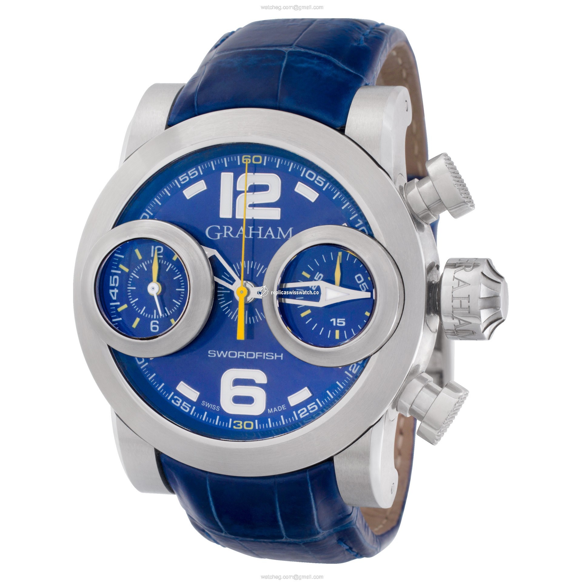 Graham 2SWBS.U04R Swordfish Automatic Male Stainless Steel Replica