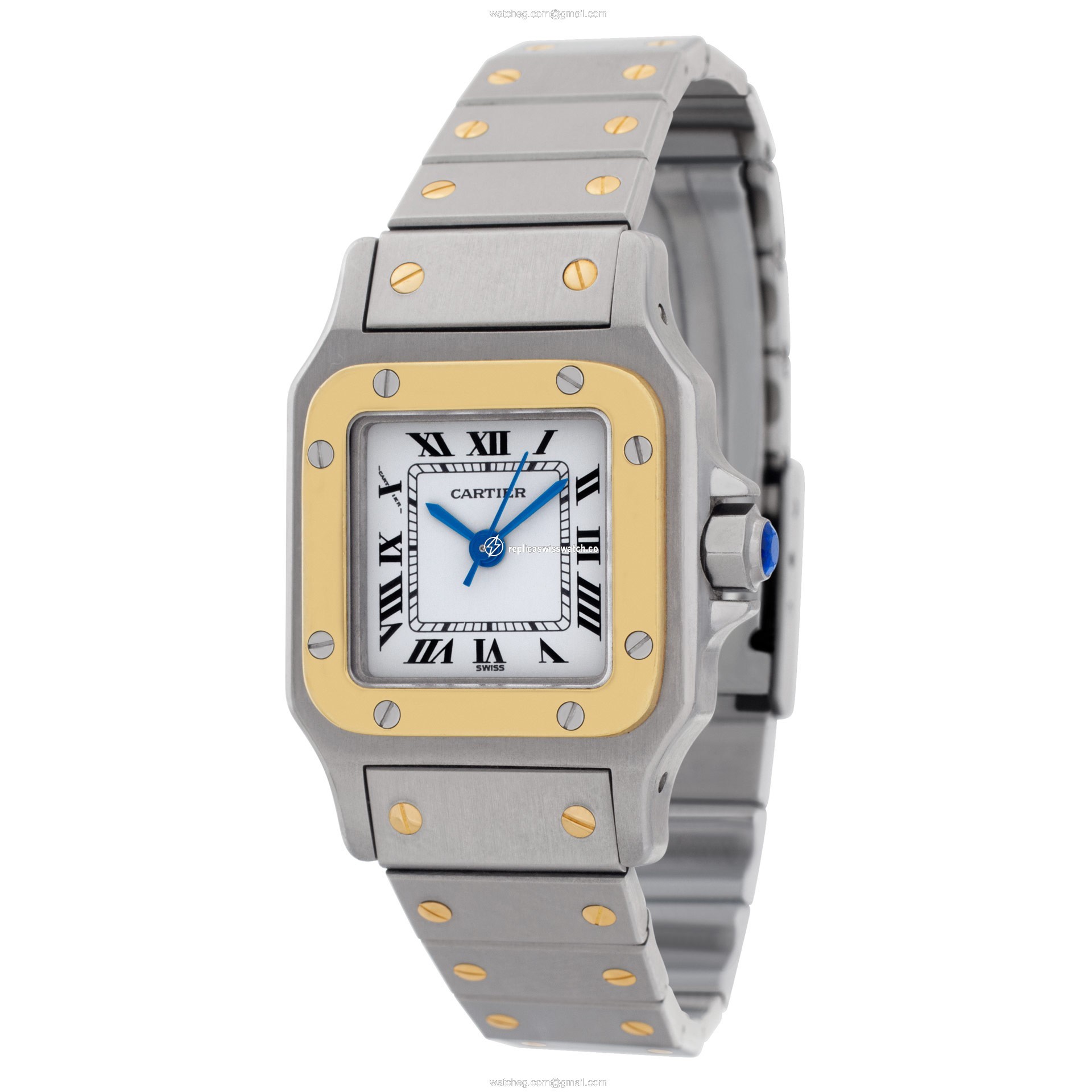 Cartier 1170902 Santos Automatic Female 18k gold & Stainless Steel Replica
