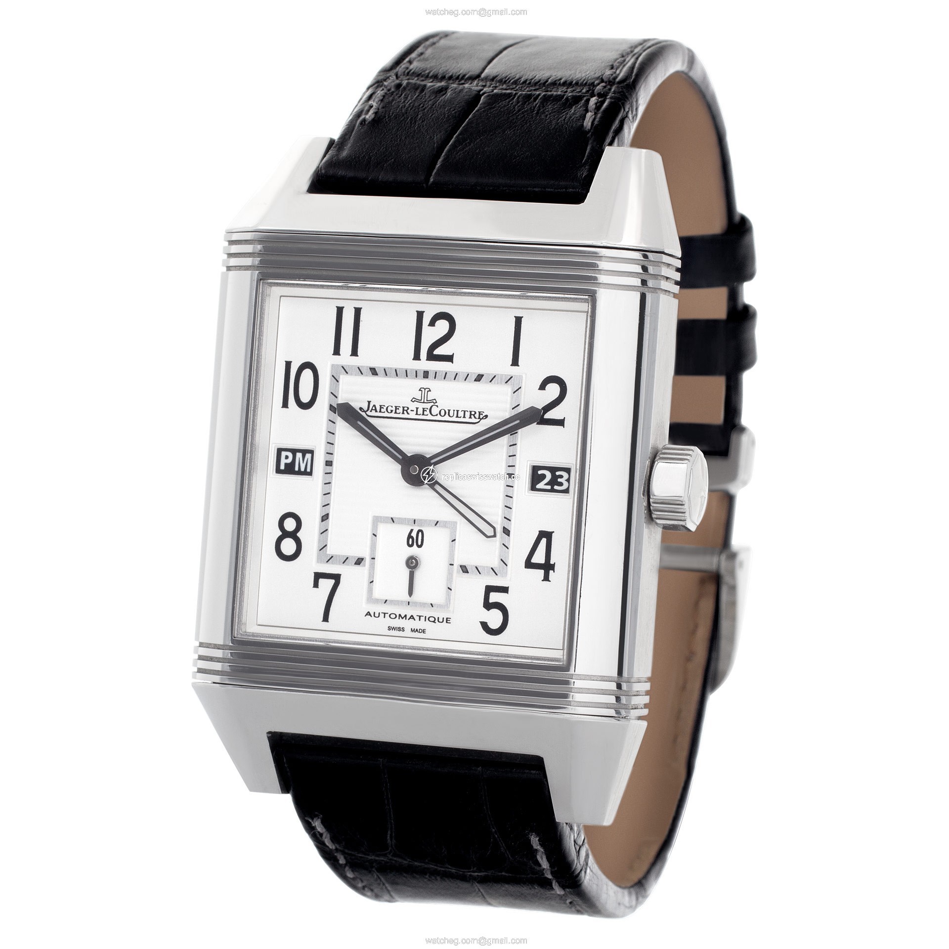 Jaeger LeCoultre 230.8.77 Reverso Automatic Unisex Stainless Steel Replica