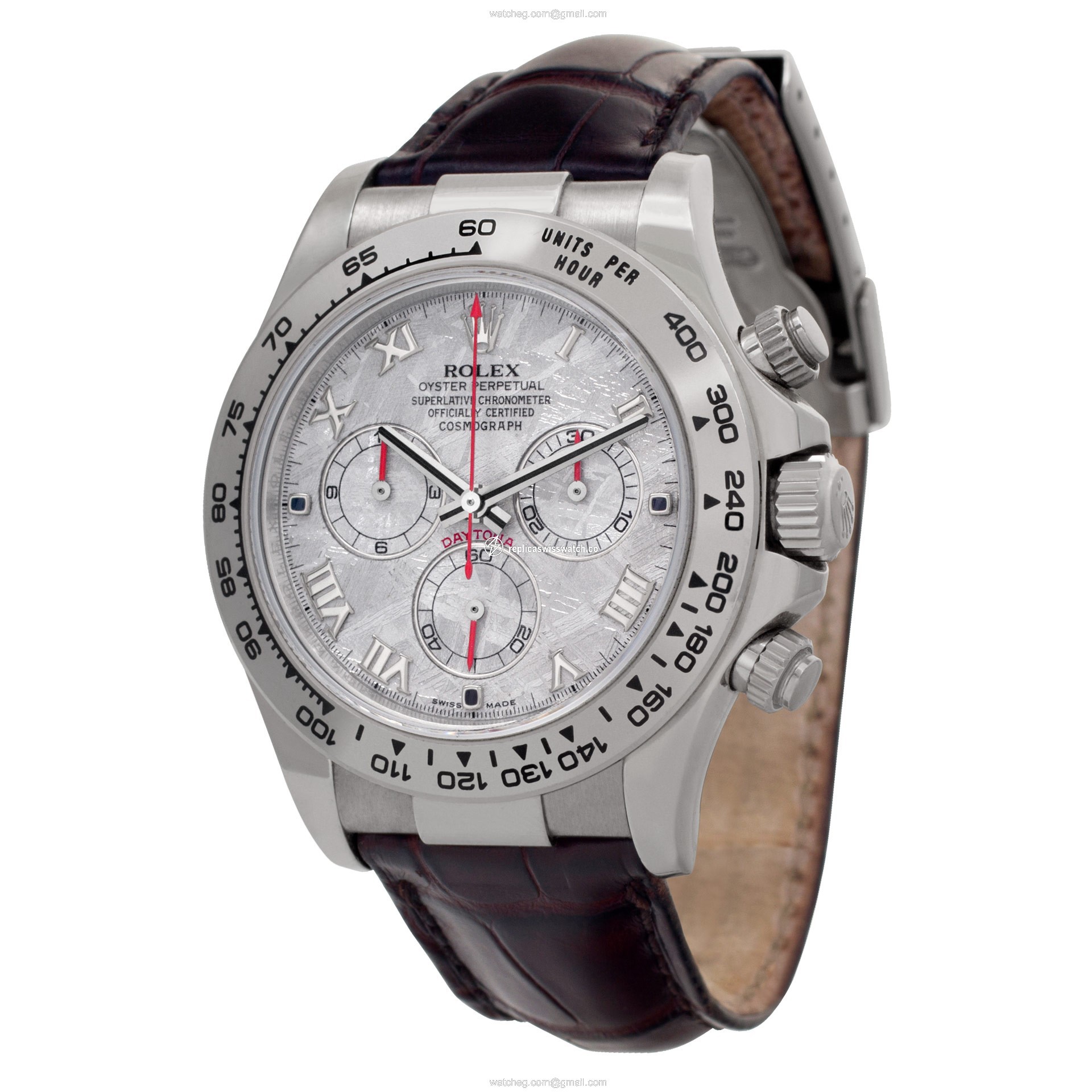 Rolex 116519 Daytona Automatic Male 18k White Gold Replica