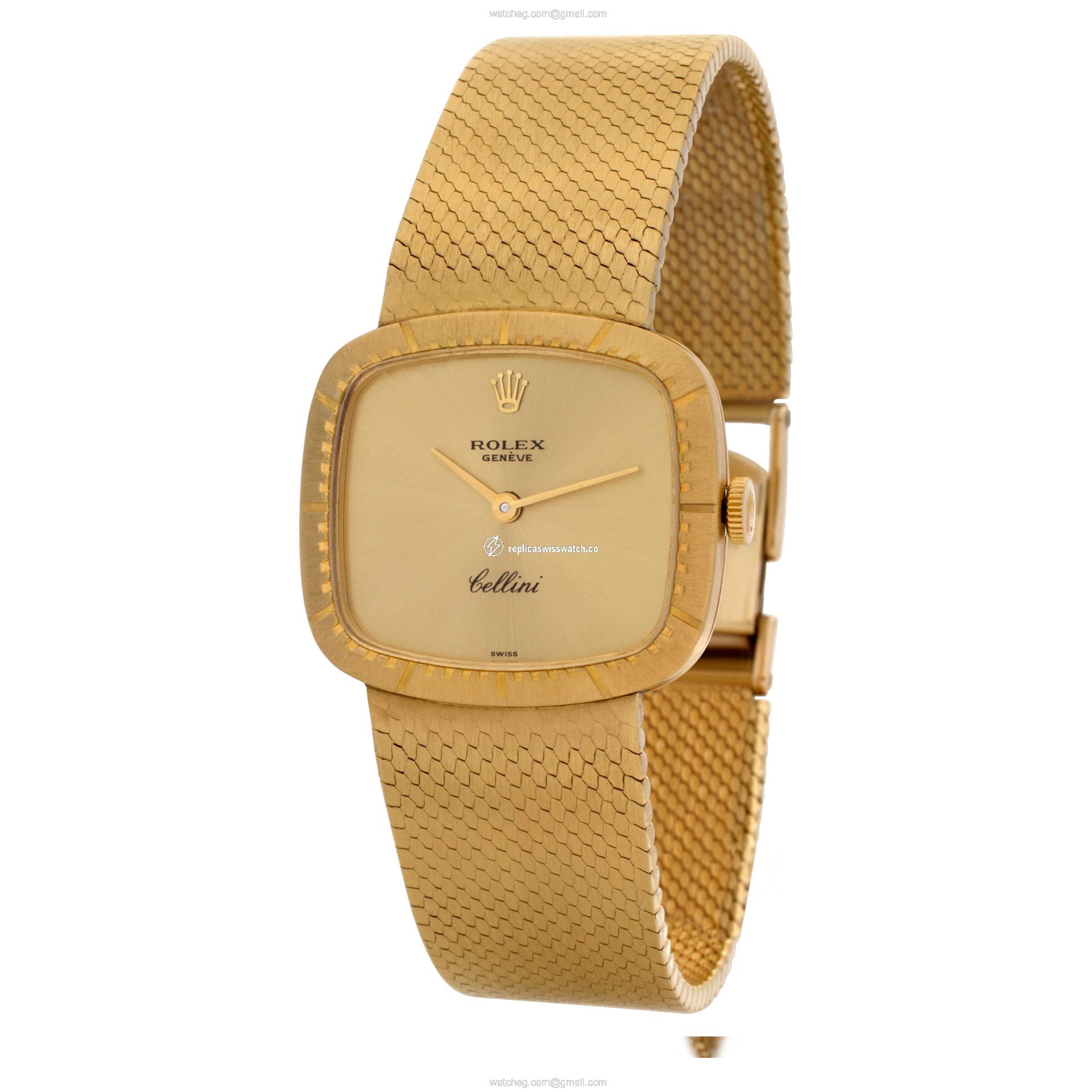 Rolex 336 Cellini Manual Female 18k yellow gold Replica