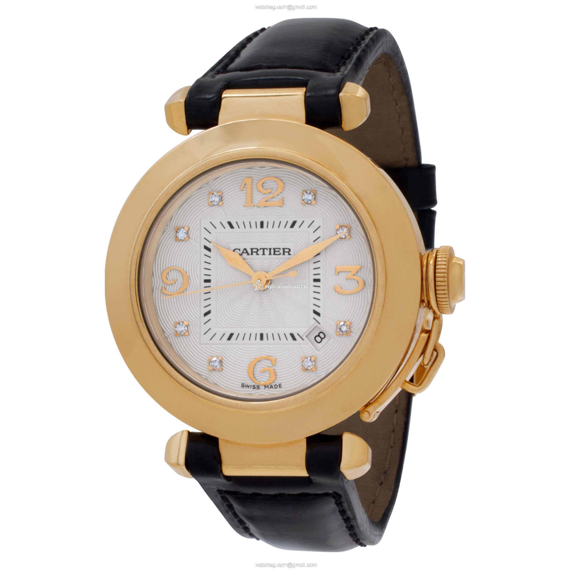 Cartier WJ11891G Pasha Automatic Female 18k yellow gold Replica