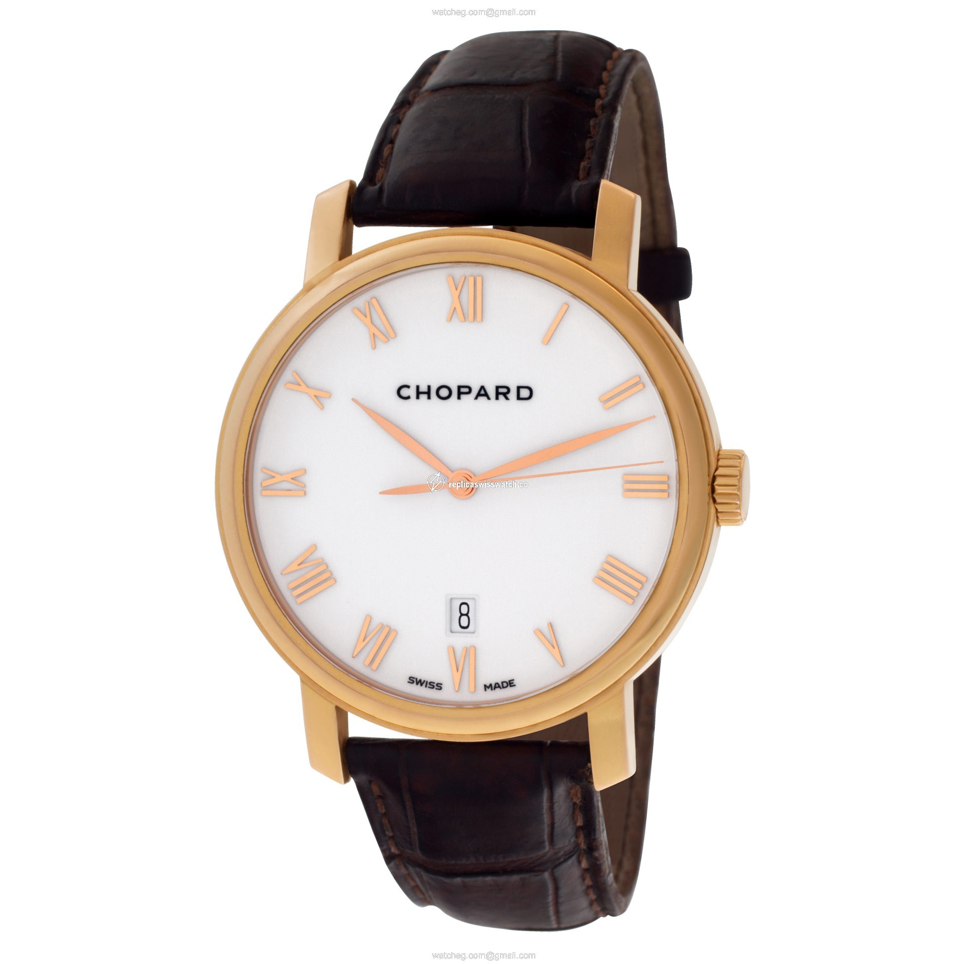 Chopard 1278 Classic Automatic Male 18k rose gold Replica
