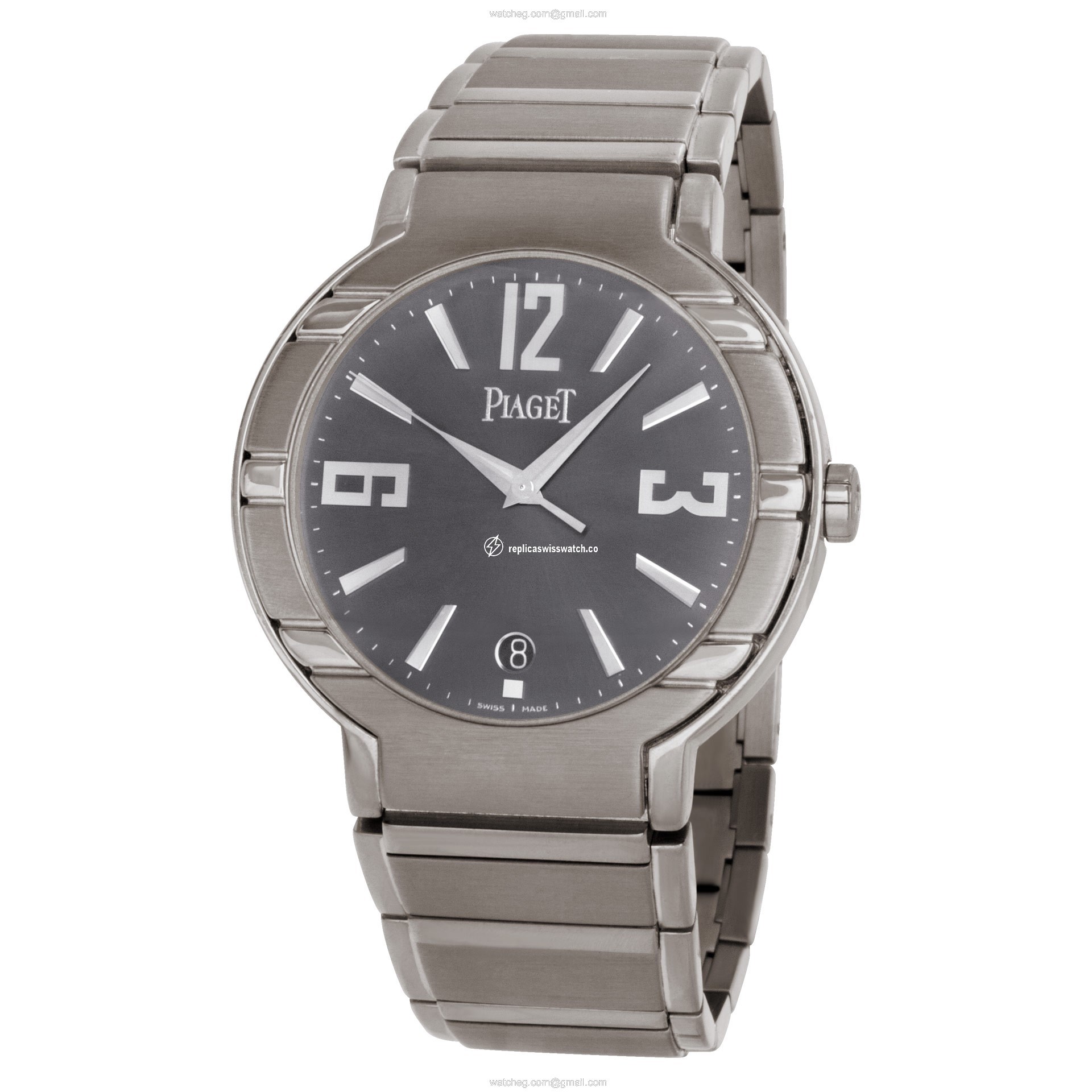 Piaget GOA26019 Polo Automatic Male 18k White Gold Replica