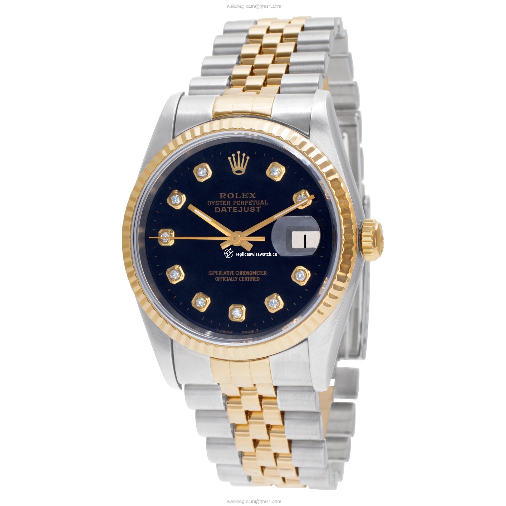 Rolex 16233 Datejust Automatic Male 18k gold & Stainless Steel Watches Rolex 16233 Datejust Automatic Male 18k gold & Stainless Steel Watches