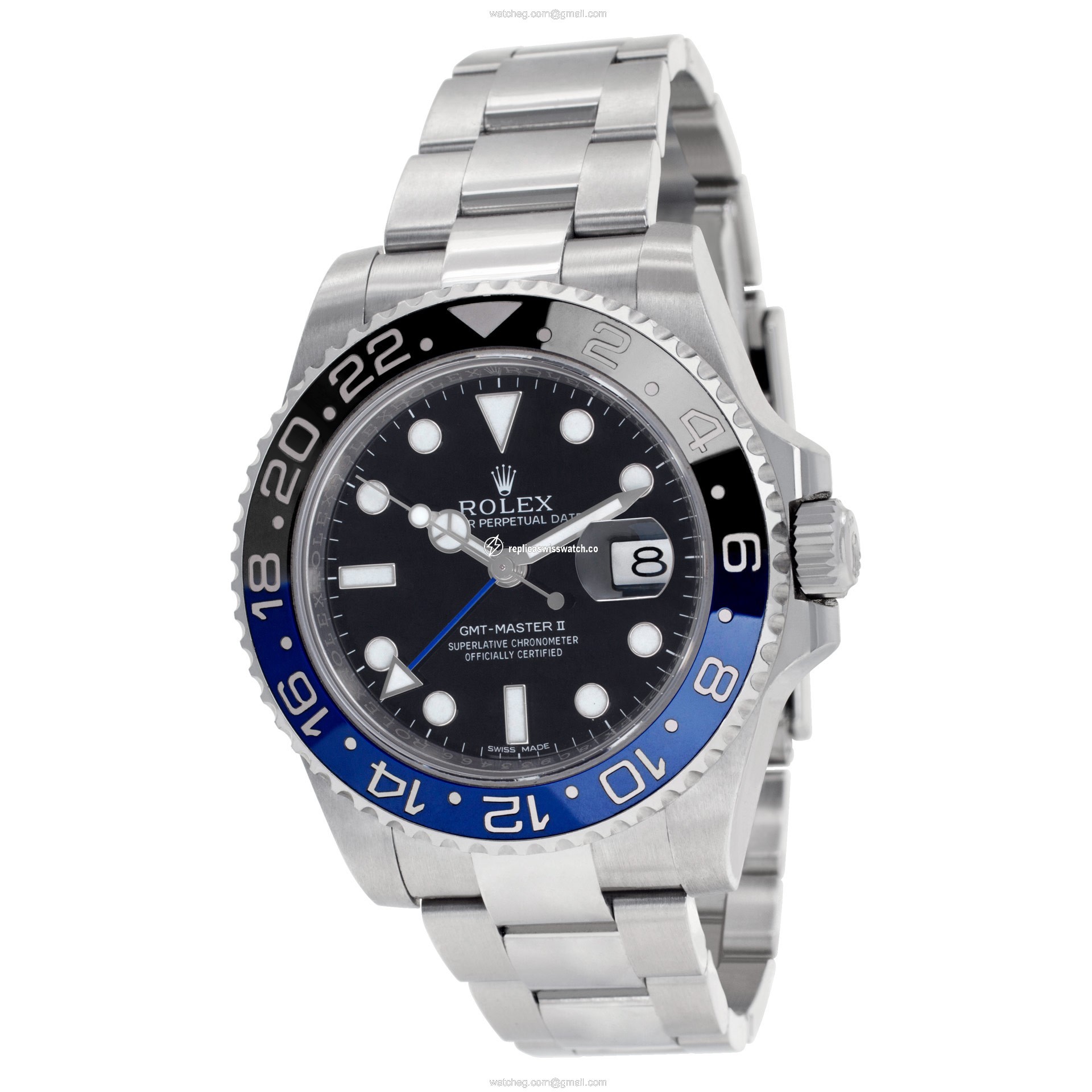 Rolex 116710BLNR GMT-Master II Automatic Male Stainless Steel Replica