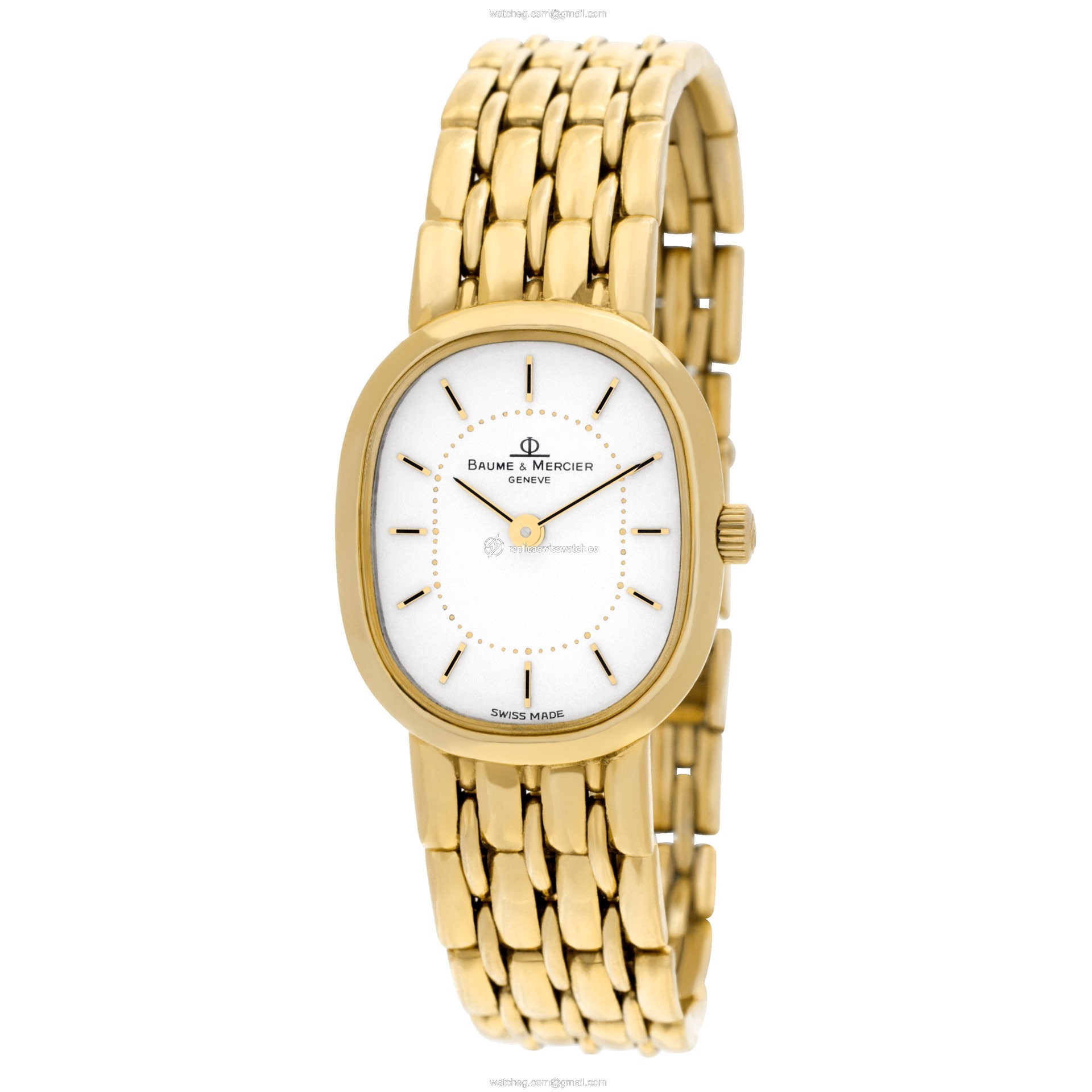 Baume & Mercier 18600 9 Classic Quartz Female 18k yellow gold Replica