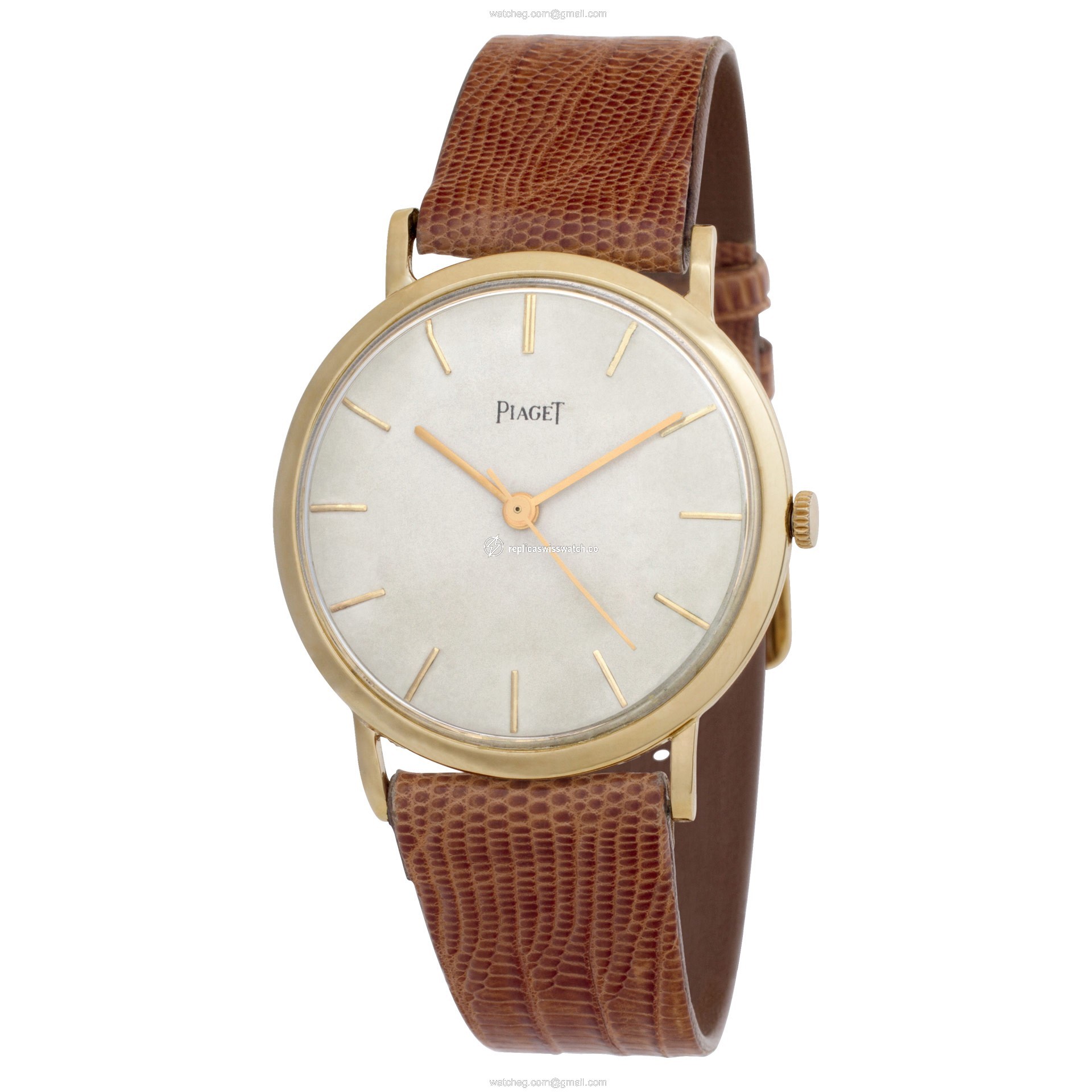 Piaget 10090 Classic Manual Male 18k yellow gold Replica