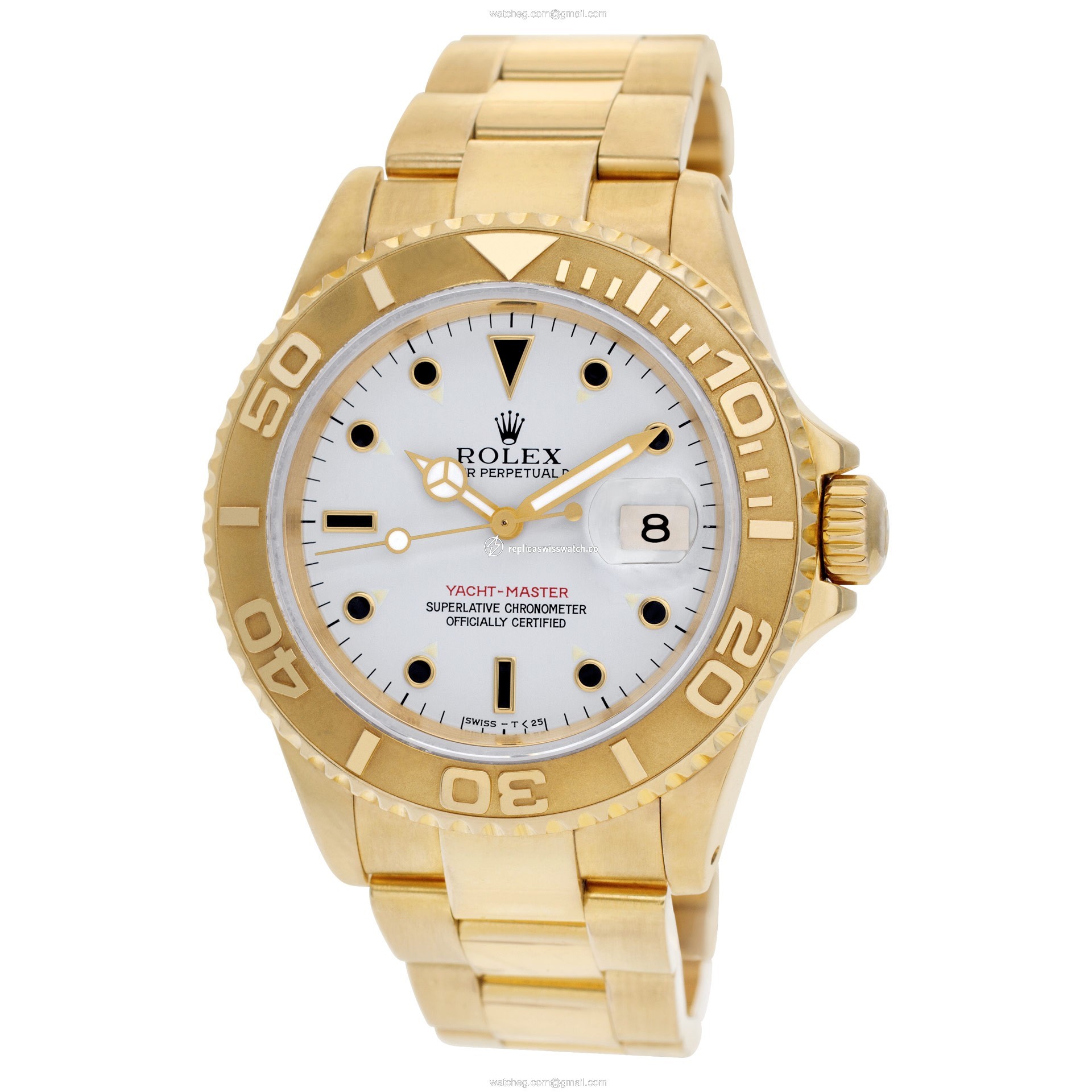 Rolex 16628 Yacht-Master Automatic Male 18k yellow gold Replica
