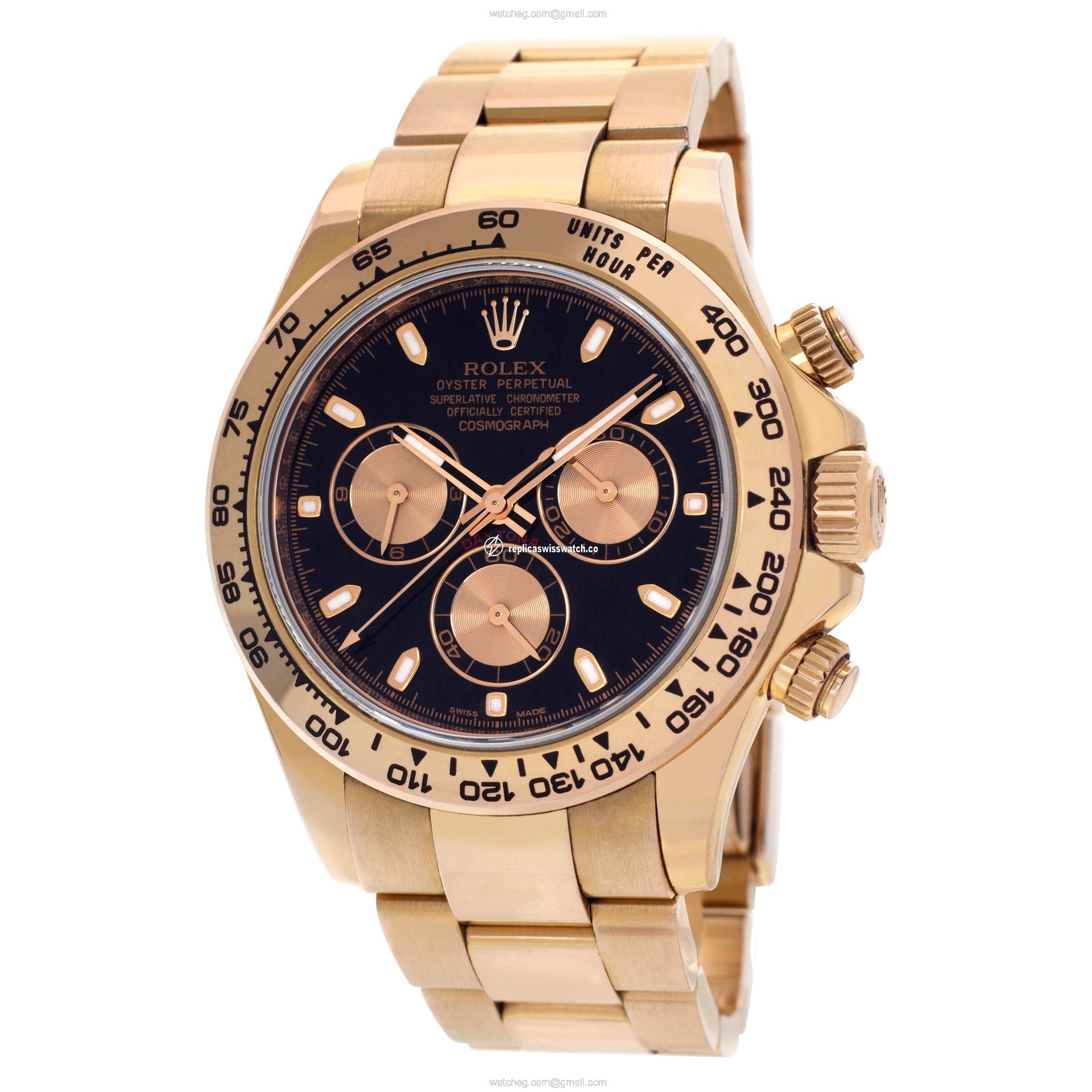 Rolex 116505 Daytona Automatic Unisex everose Replica