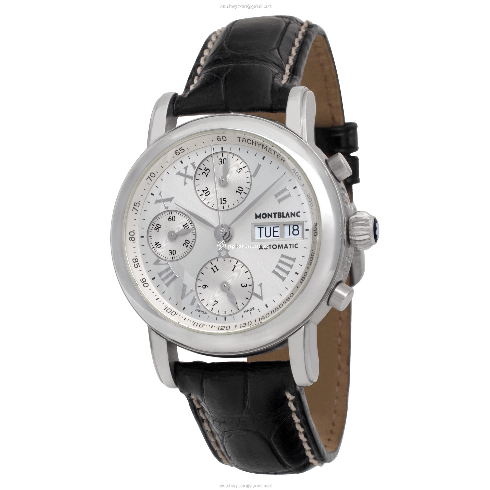 MontBlanc 7016 Chronograph Automatic Male Stainless Steel Replica