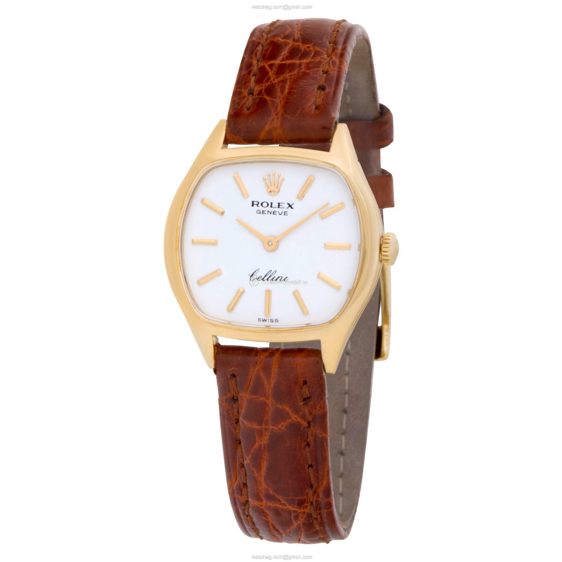 Rolex 3801 Cellini Manual Unisex 18k yellow gold Replica