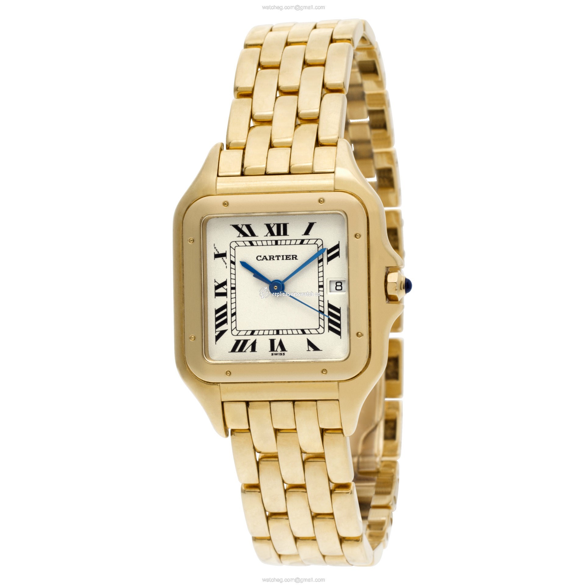 Cartier 001523 Panthere Quartz Unisex 18k yellow gold Replica