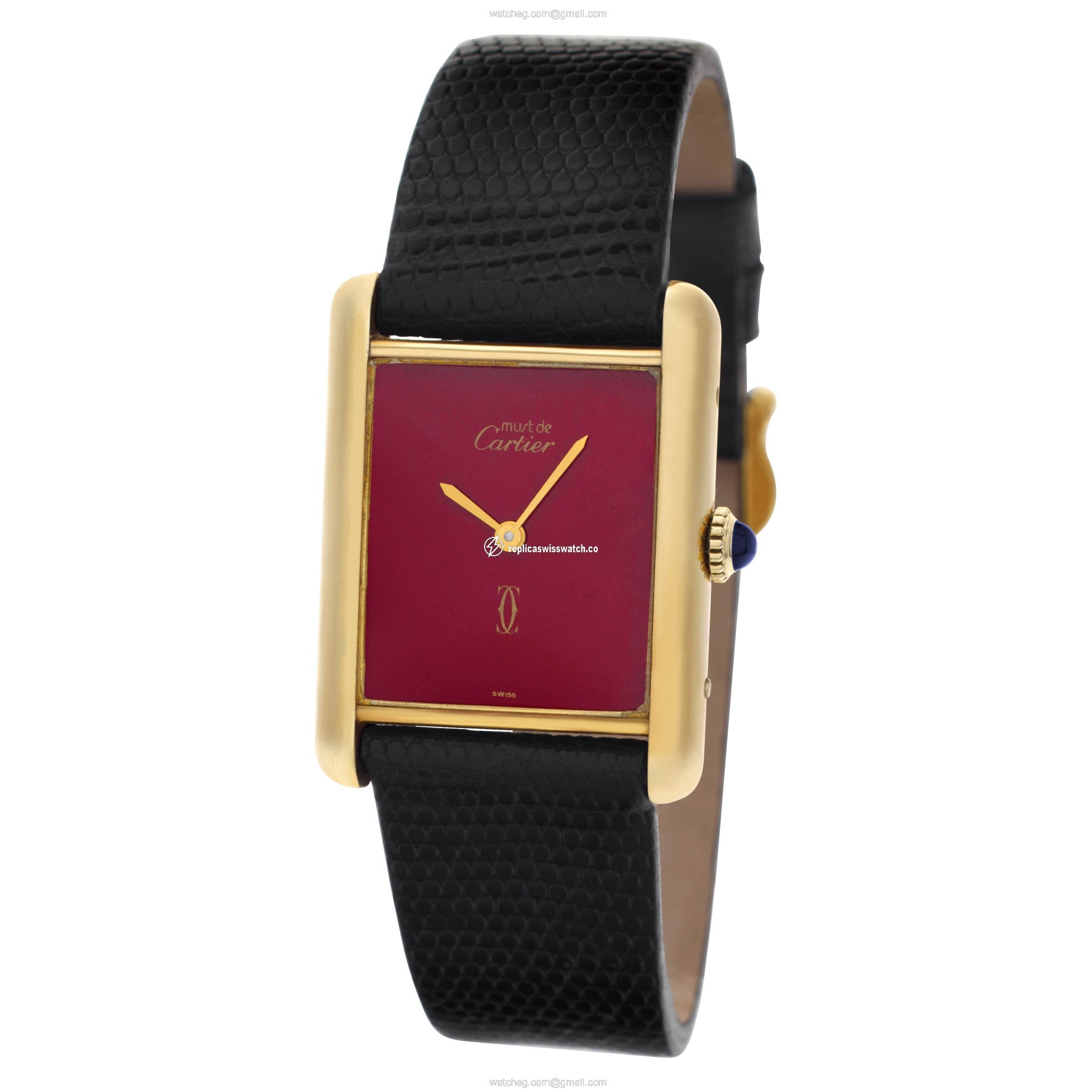 Cartier Cartier 1630 Tank Quartz Unisex Vermeil Replica