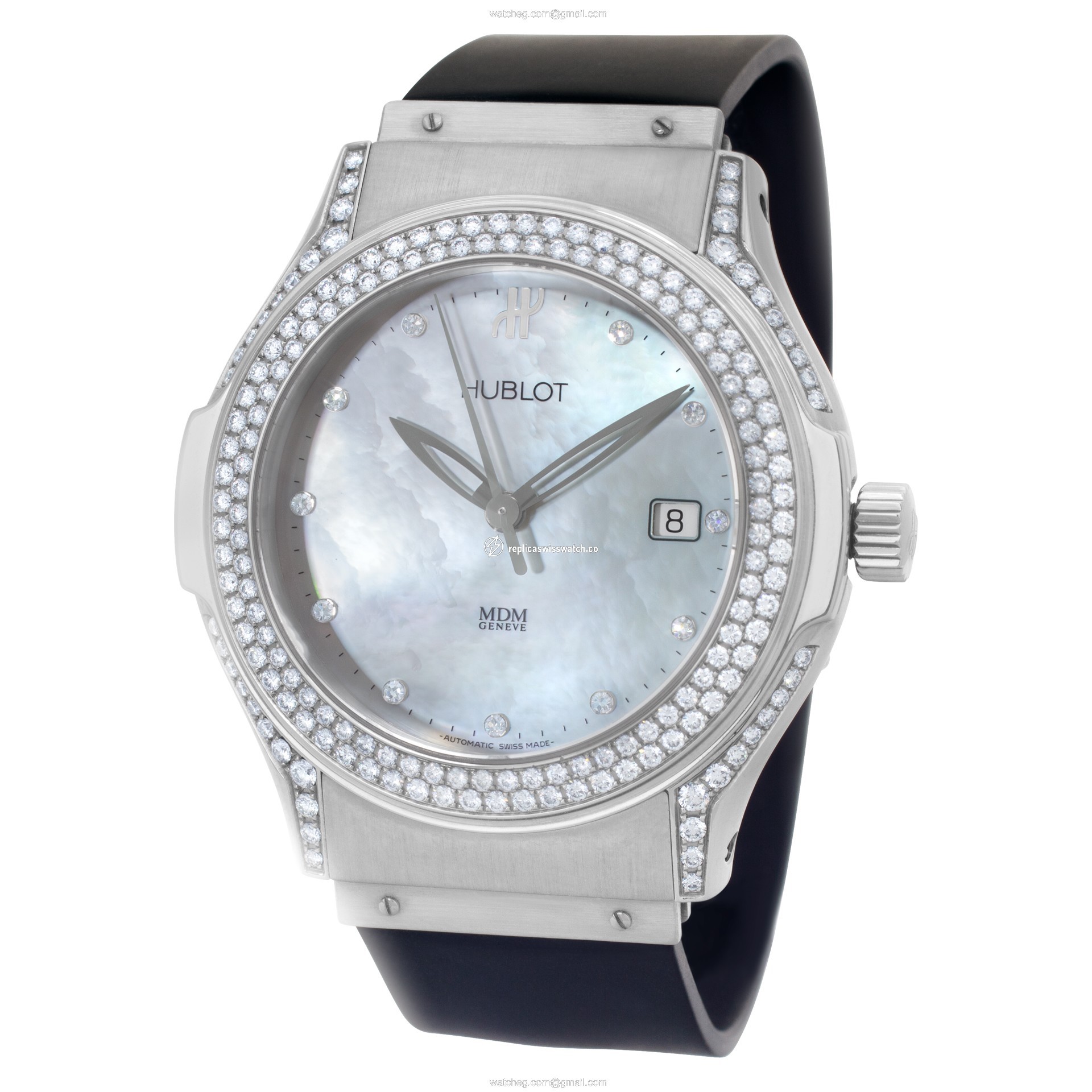 Hublot 1910.1.034 M D M Automatic Unisex Stainless Steel Replica