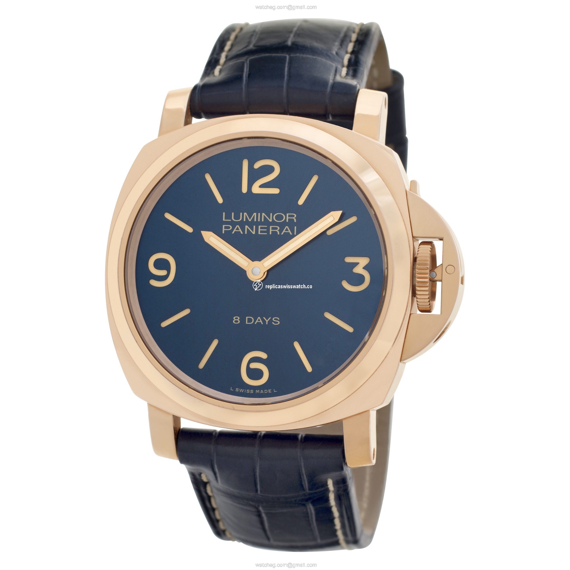 Panerai PAM 00717 Luminor Manual Male 18k rose gold Replica