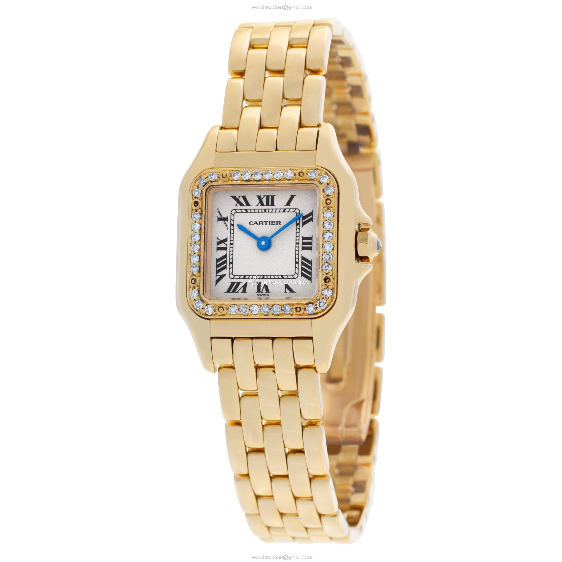 Cartier Cartier 1572 Panthere Quartz Female 18k yellow gold Replica