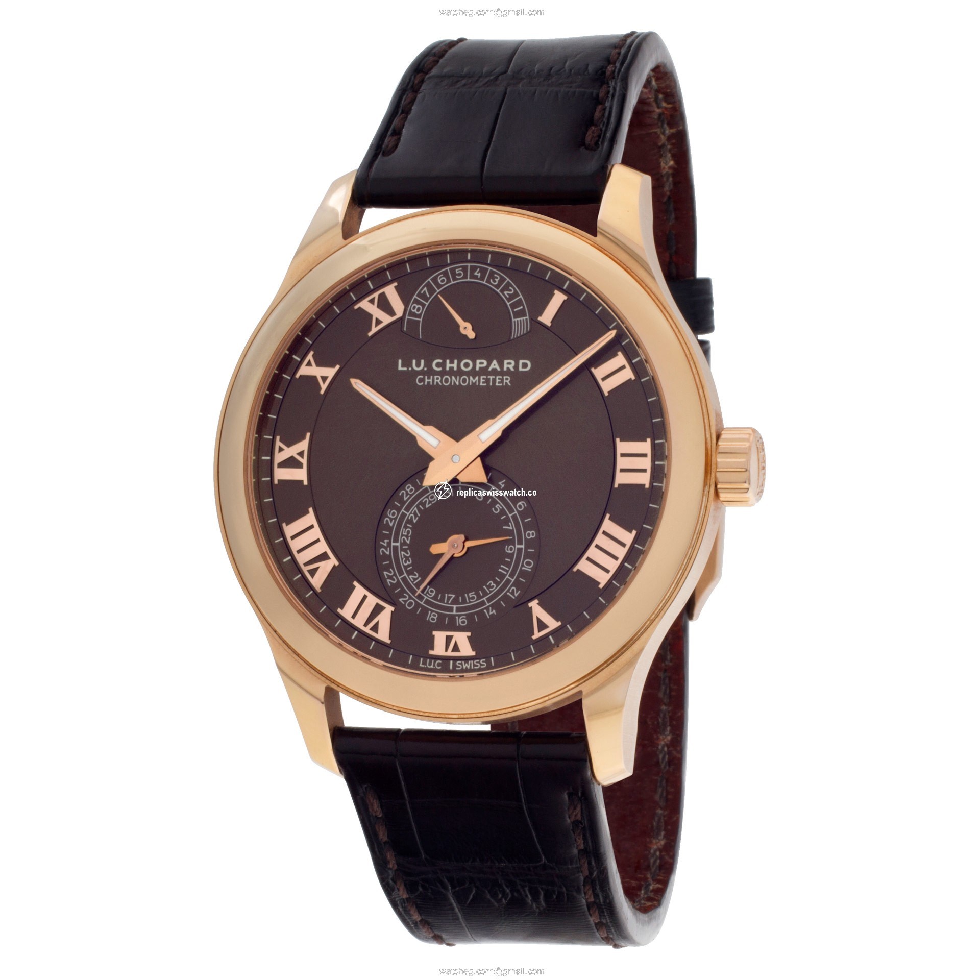 Chopard 161926-5003 L.U.C. Manual Male 18k rose gold Replica