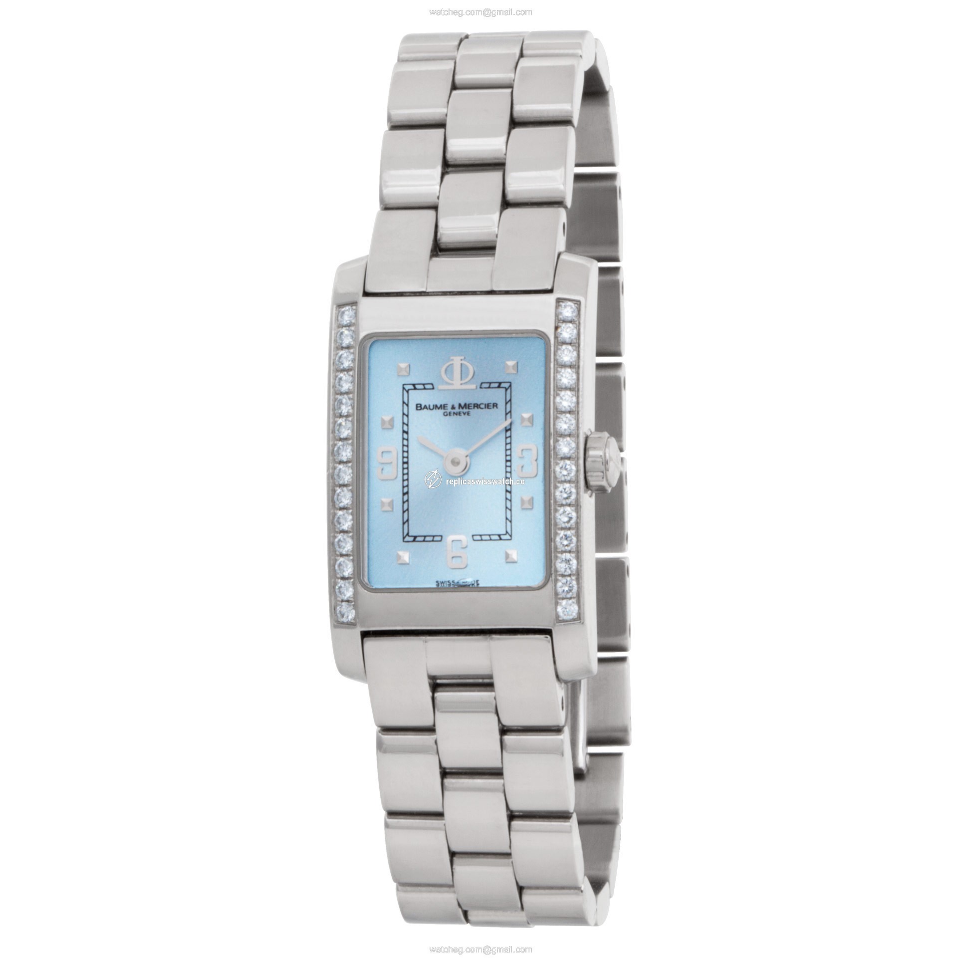 Baume & Mercier No6351661 Hampton Quartz Female Stainless Steel Replica