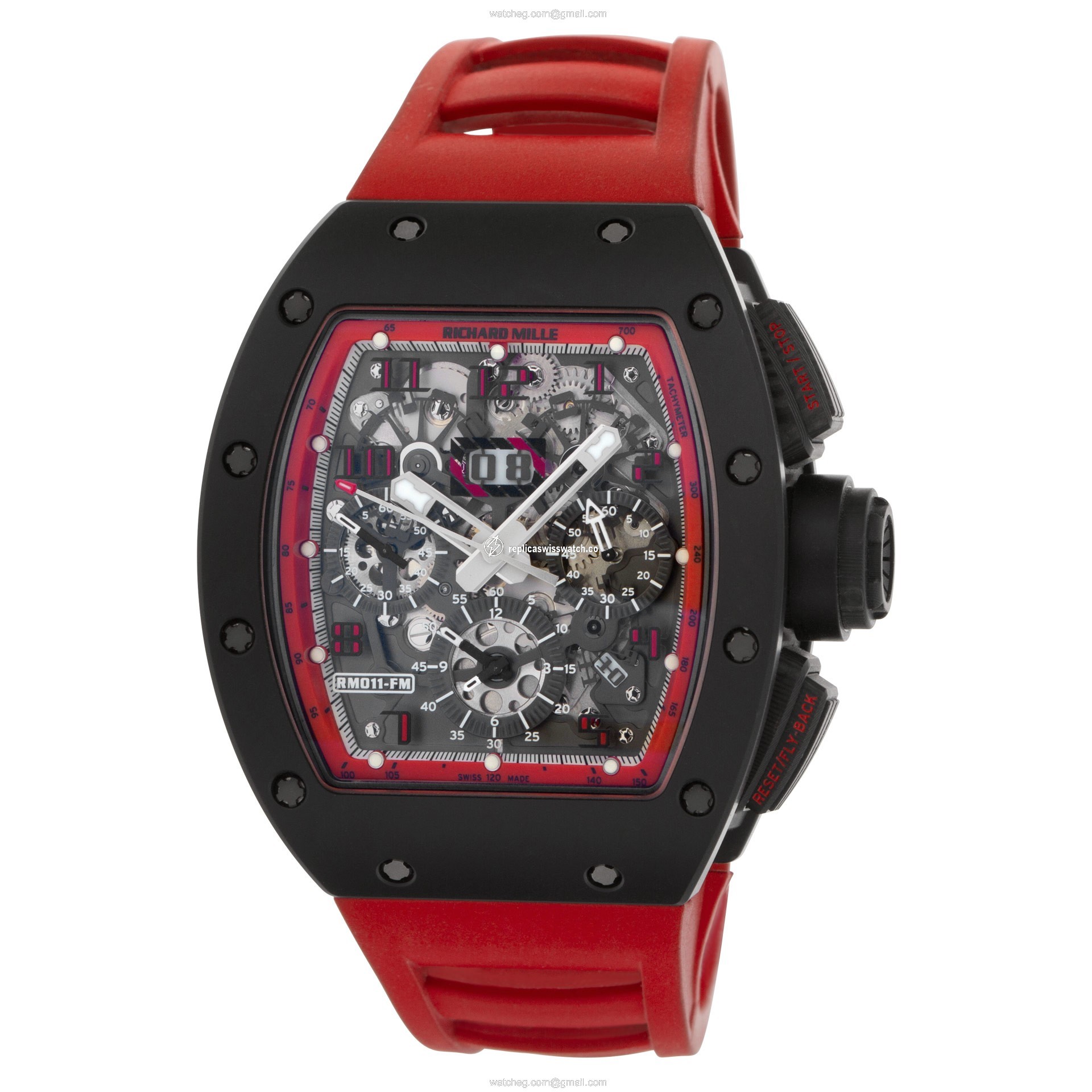 Richard Mille RM 011 CA-TZP/5985 RM 011 Automatic Male Titanium Replica