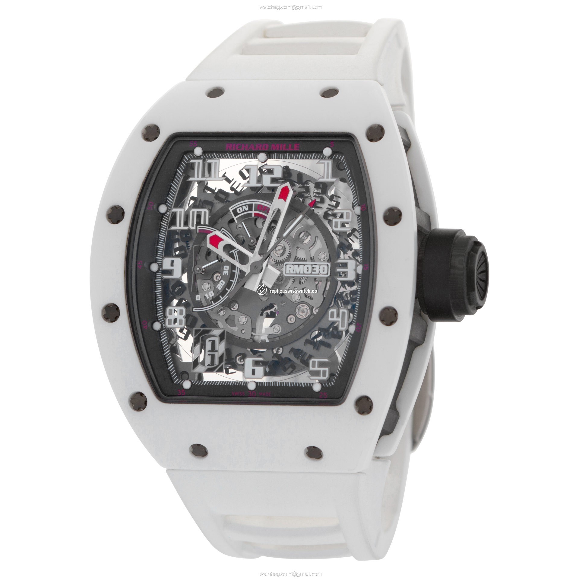 Richard Mille RM030 RM 030 Automatic Male Ceramic Replica