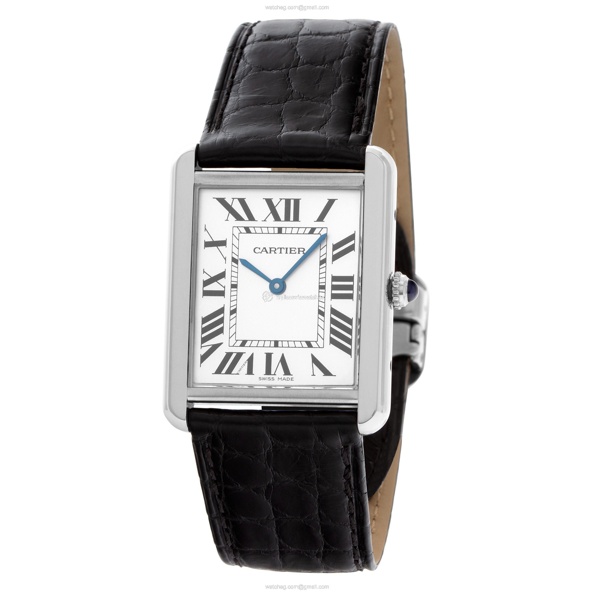 Cartier WSTA0028 Tank Quartz Female Stainless Steel Replica