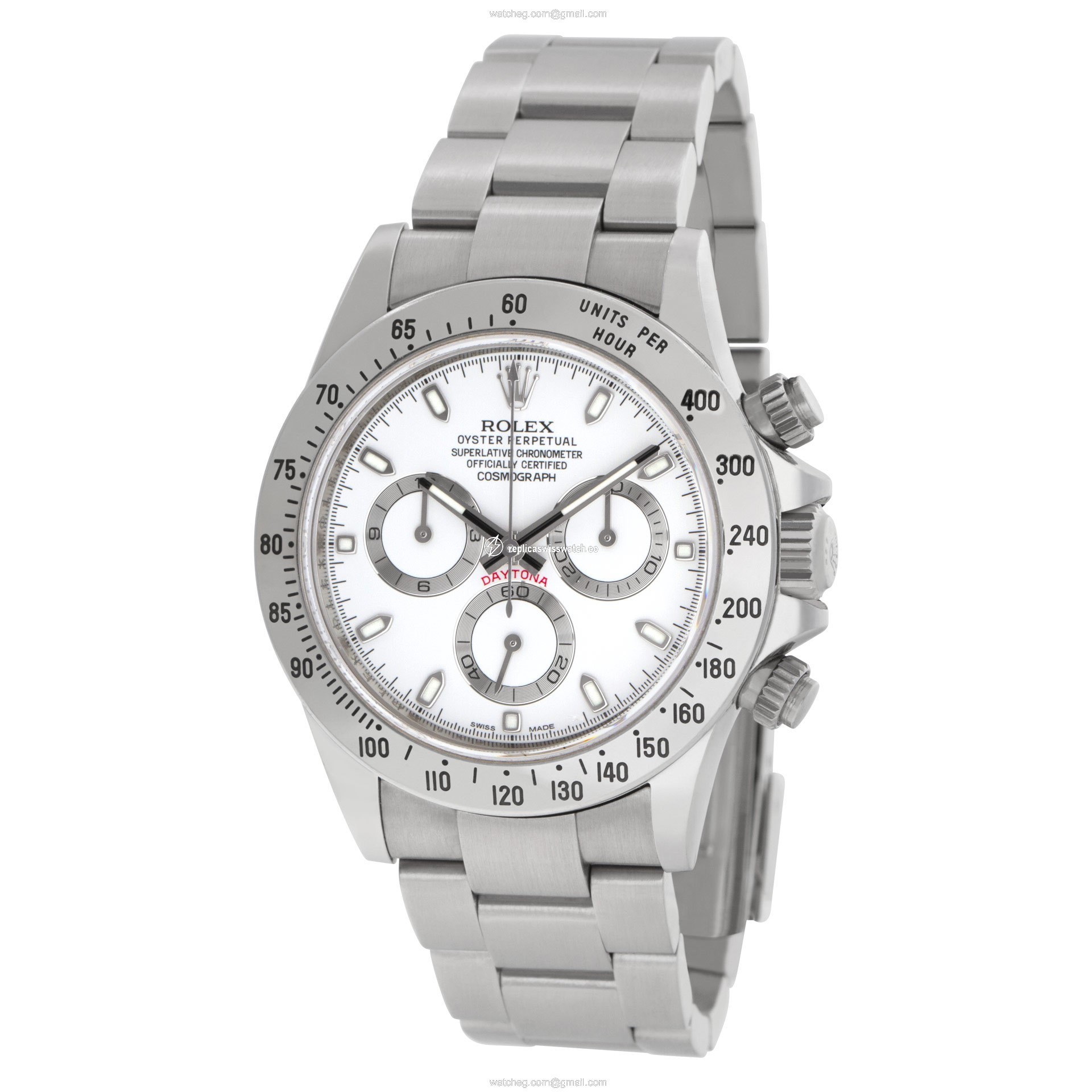 Rolex 116520 Daytona Automatic Unisex Stainless Steel Replica