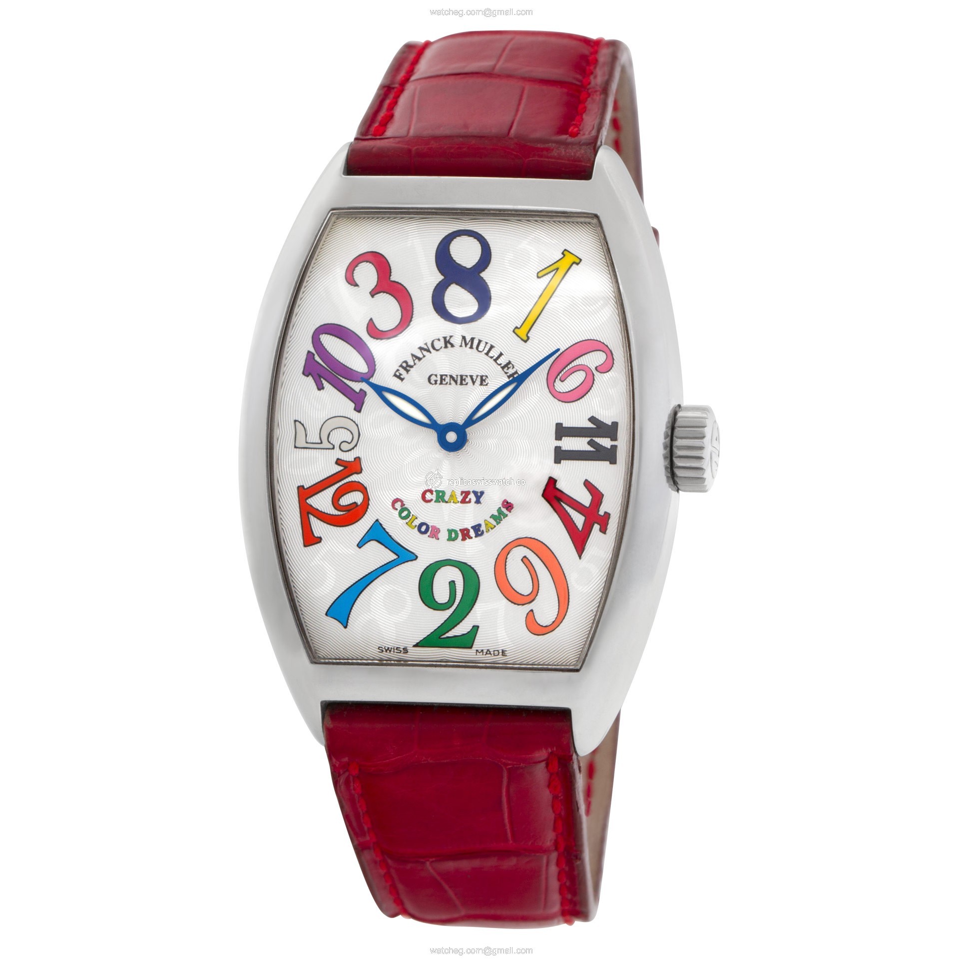 Franck Muller 7851 CH Crazy Hour Automatic Unisex Stainless Steel Replica
