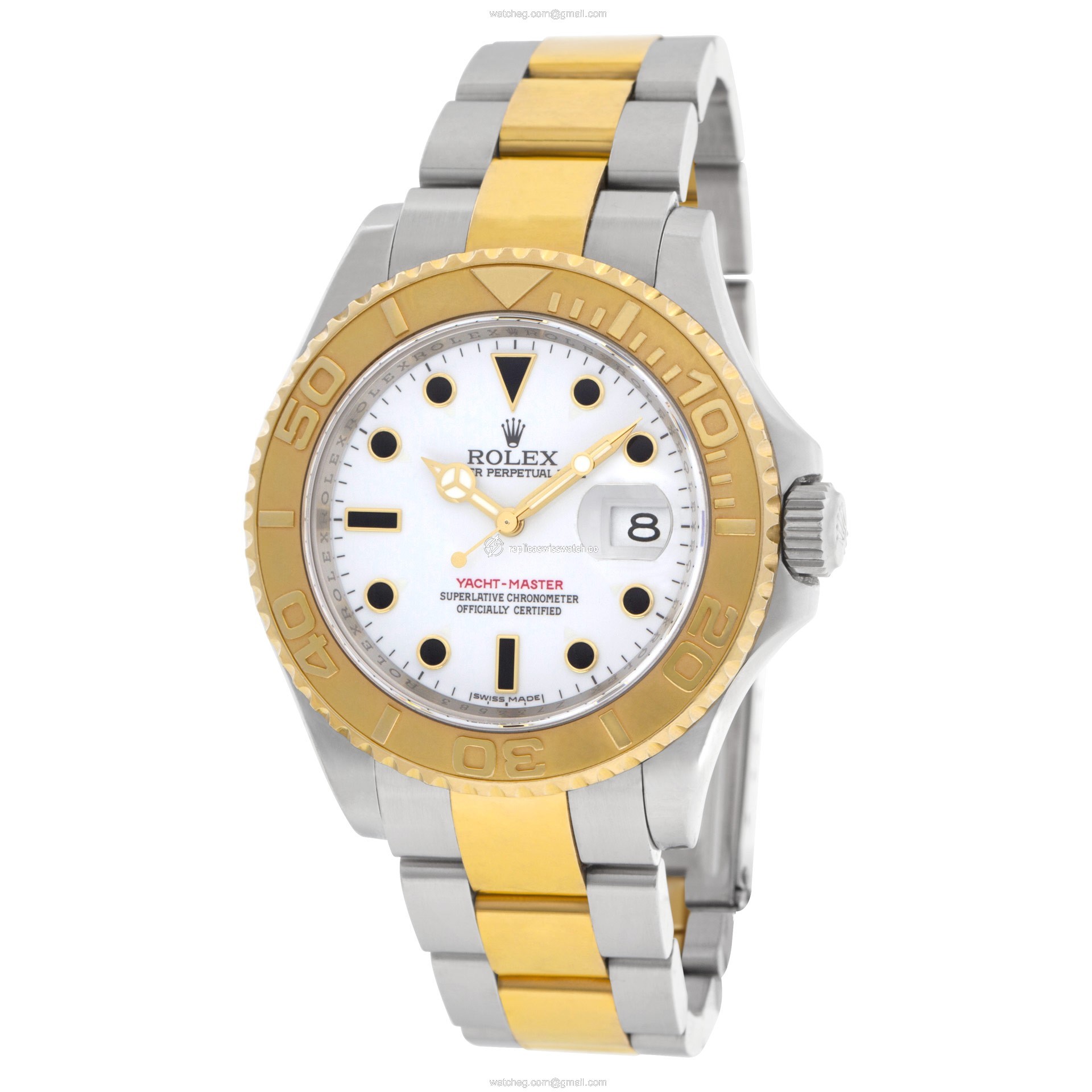 Rolex 16623 Yacht-Master Automatic Male 18k gold & Stainless Steel Replica