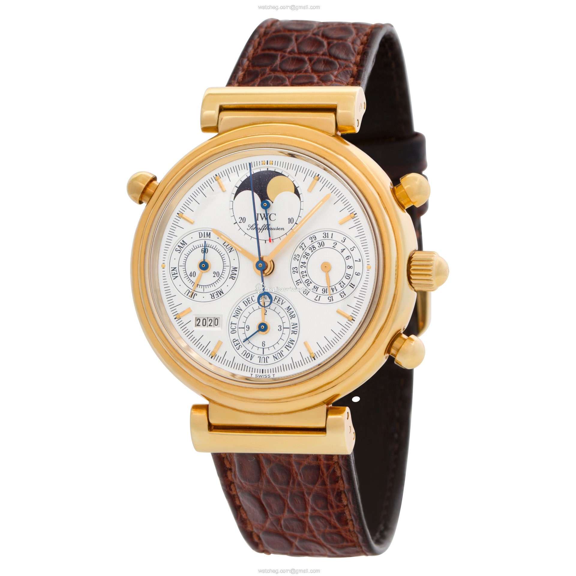 IWC 3751 Da Vinci Automatic Male 18k yellow gold Replica