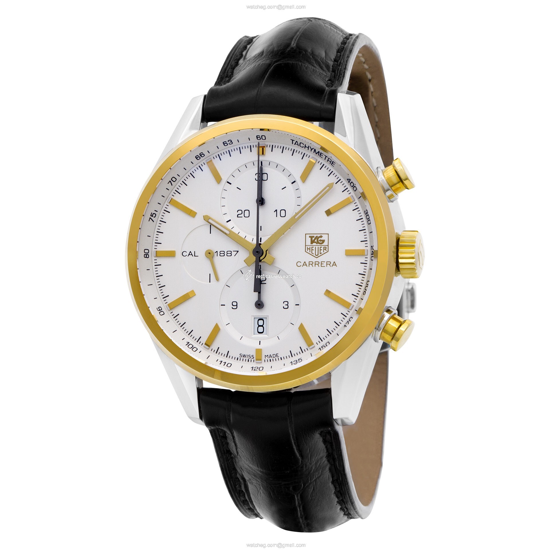 Tag Heuer CAR2150 Carrera Automatic Male 18k gold & Stainless Steel Watches Tag Heuer CAR2150 Carrera Automatic Male 18k gold & Stainless Steel Watches