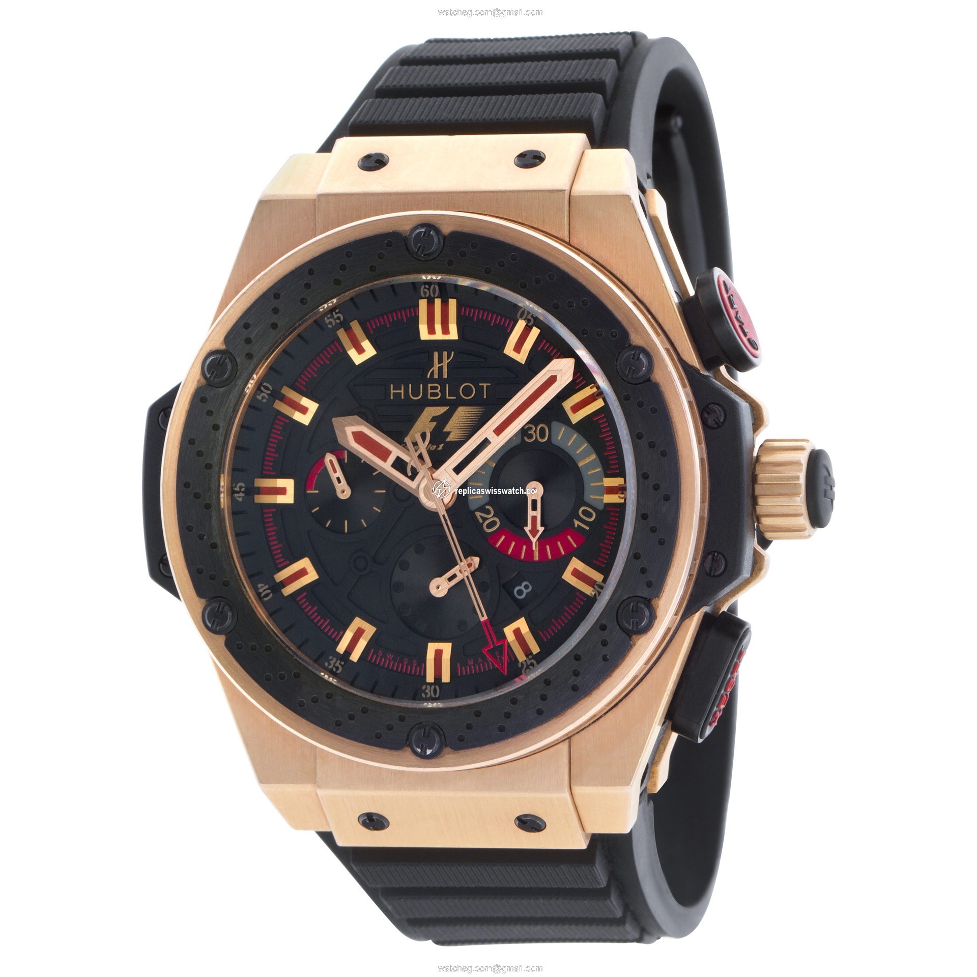 Hublot 703.Om.1138.Nr.Fm010 King Power Automatic Male 18k rose gold Replica