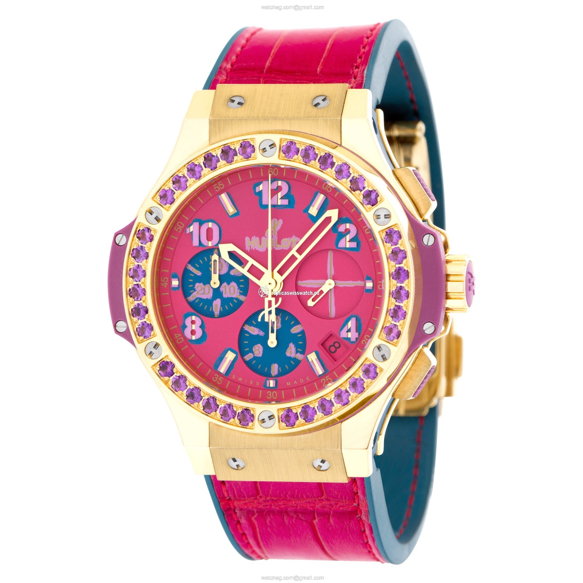 Hublot 341.VV.7389.LR.1205.POP15 Big Bang Automatic Unisex 18k yellow gold Replica