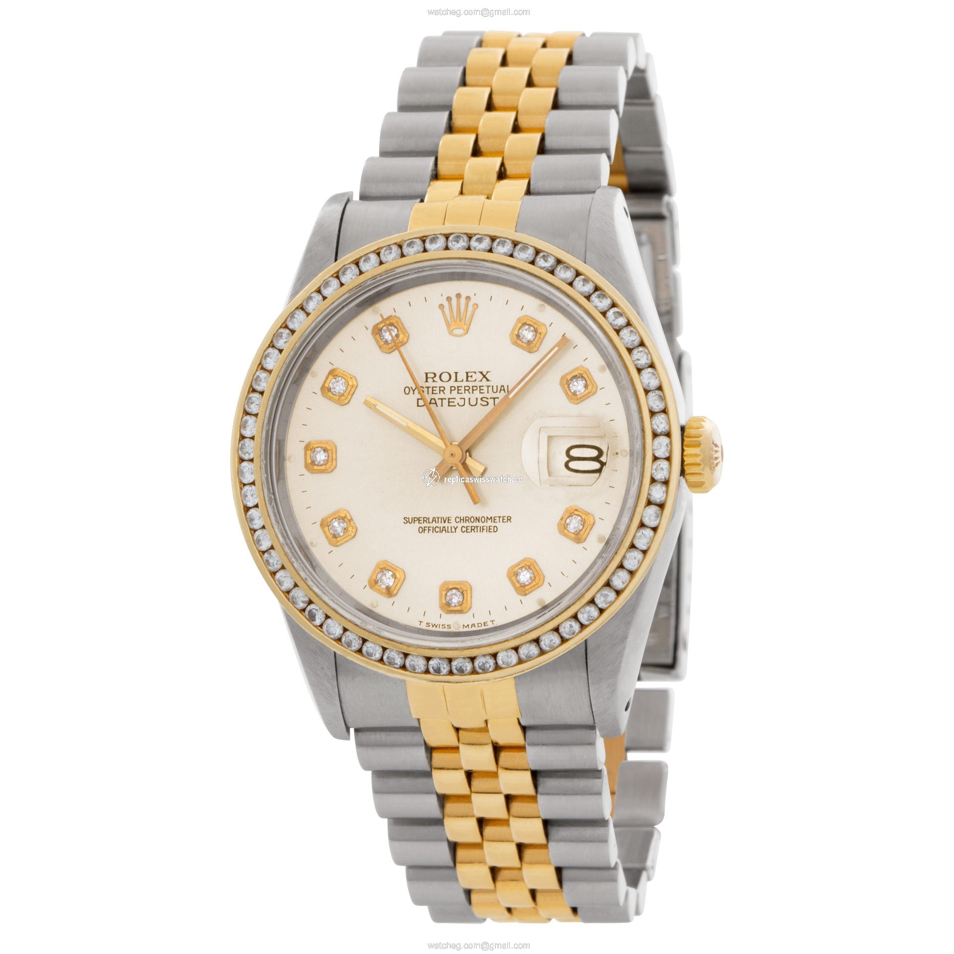Rolex 16233 Datejust Automatic Unisex Stainless Steel Replica