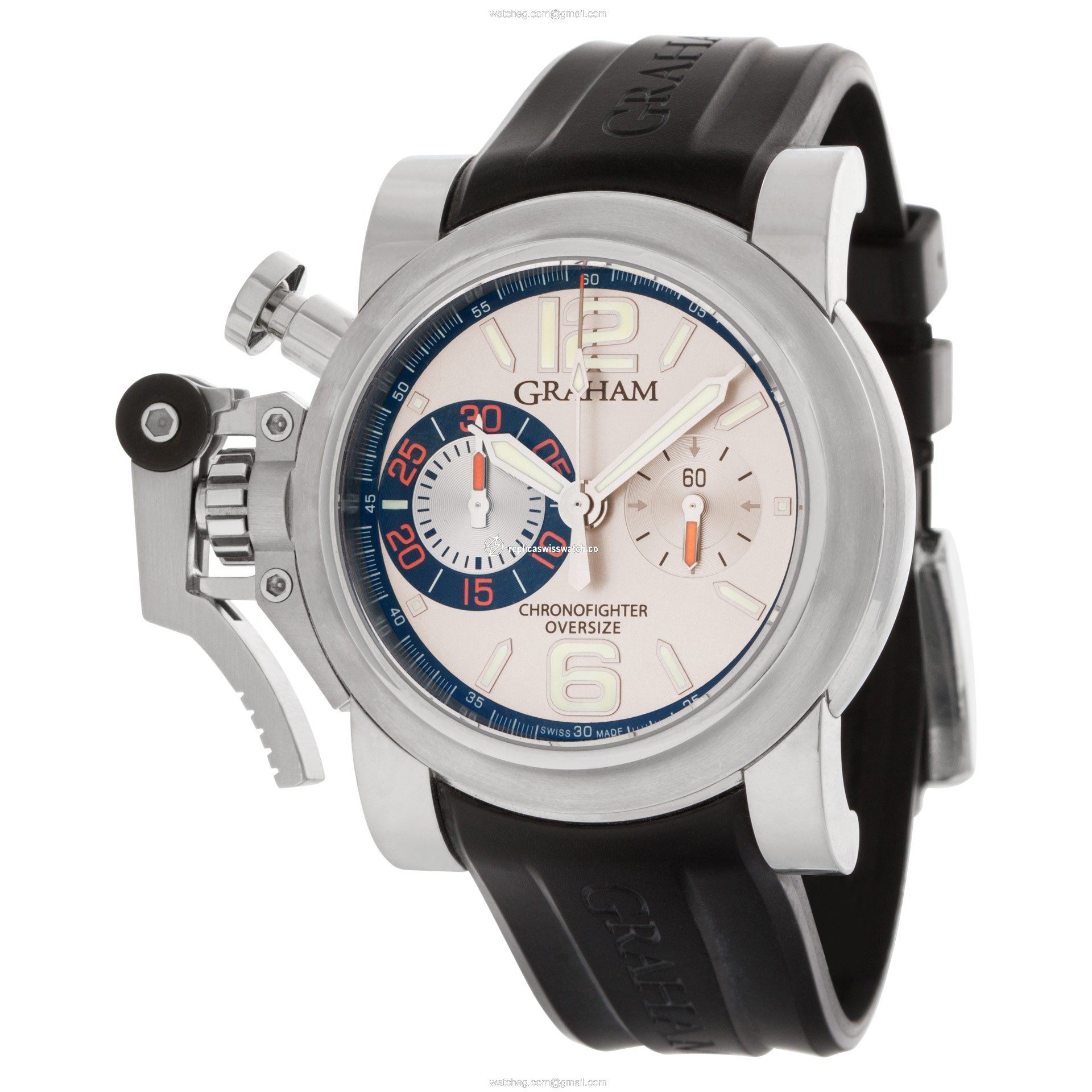 Graham 20VAS.S02A Chronofighter Automatic Male Stainless Steel Replica