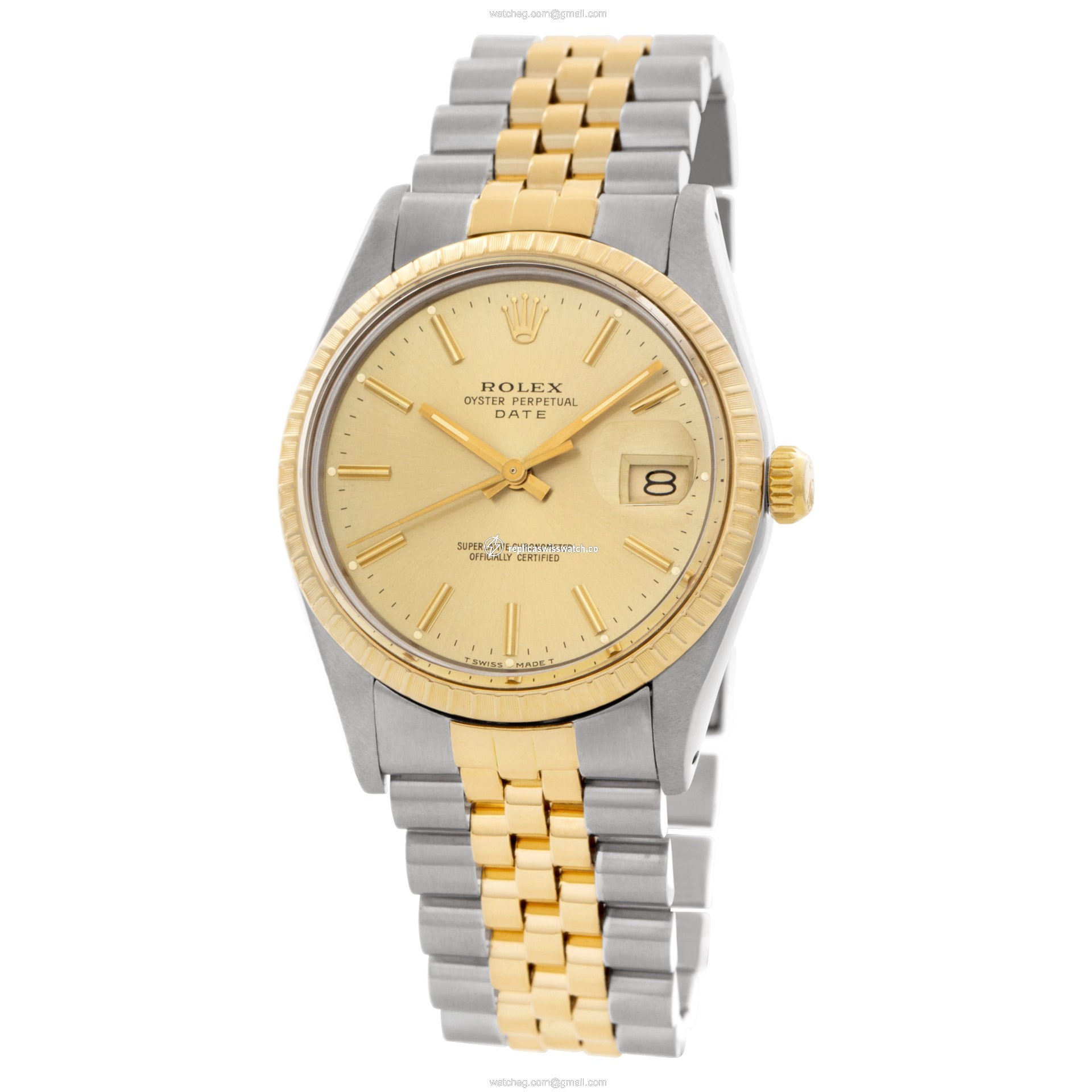 Rolex 15053 Date Automatic Unisex Stainless Steel Replica