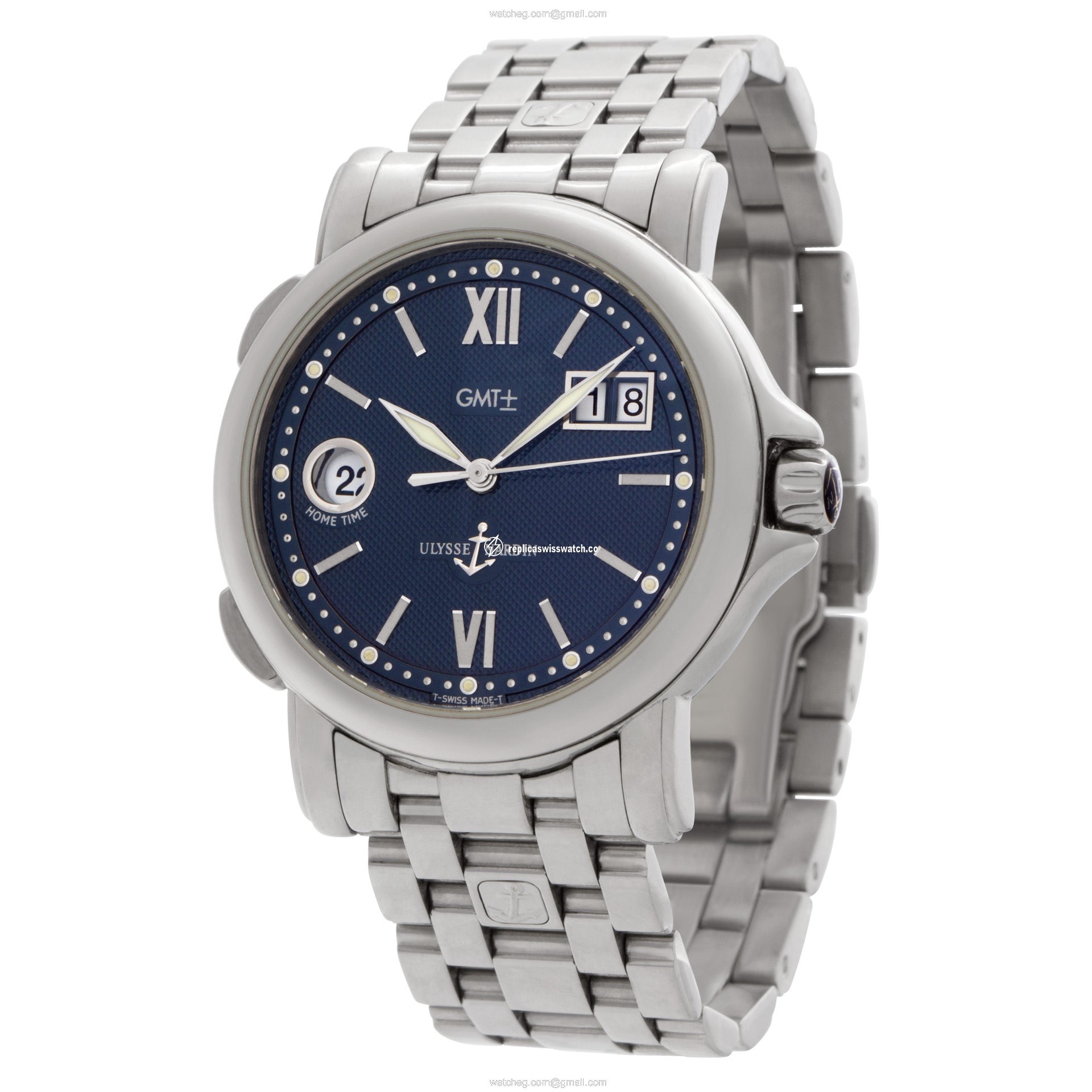Ulysse Nardin 223-887 Big Date Automatic Male Stainless Steel Replica