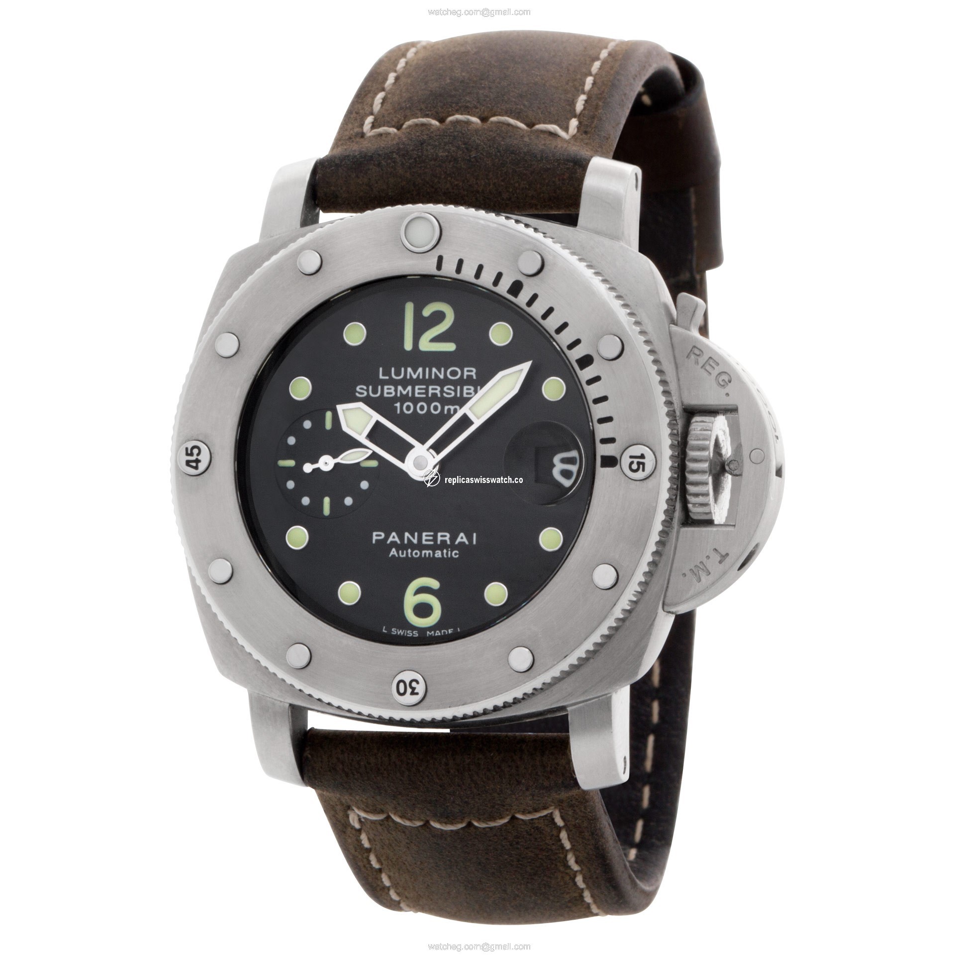 Panerai PAM00243 Luminor Submersible Automatic Male Stainless Steel Replica