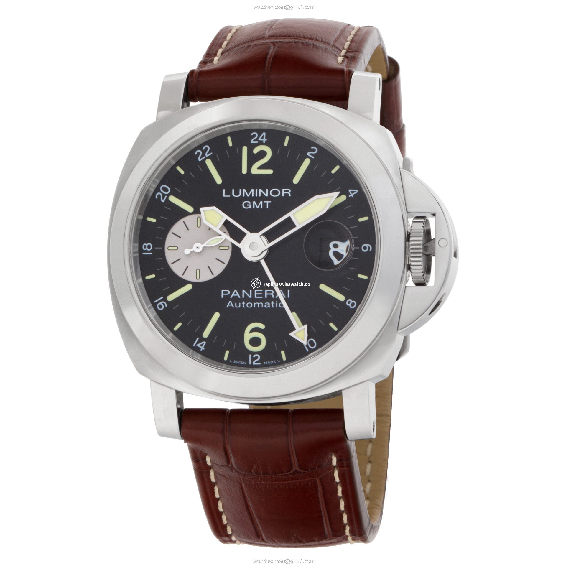 Panerai PAM01088 luminor GMT Automatic Male Stainless Steel Replica