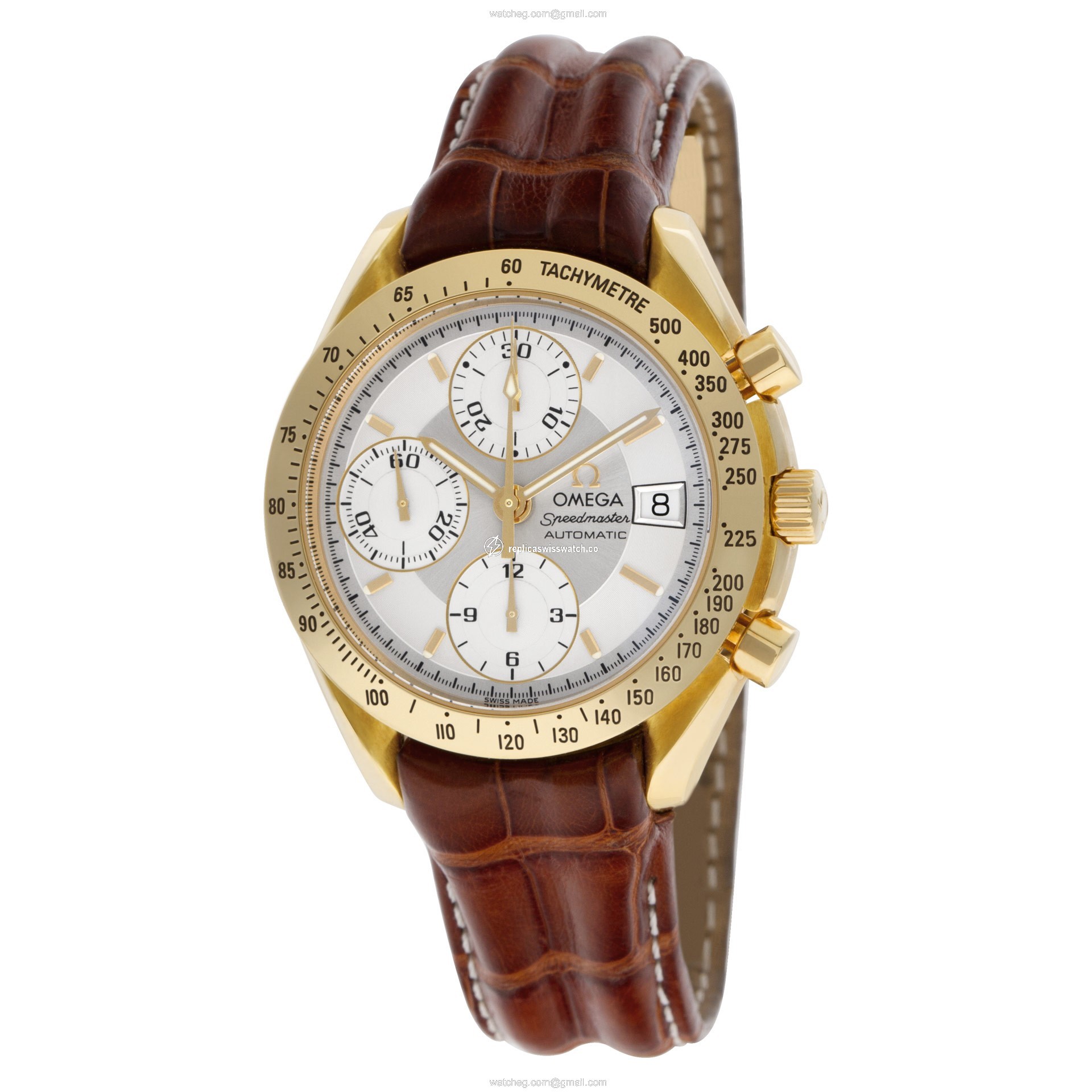 Omega 1750083 Speedmaster Automatic Male 18k yellow gold Watches Omega 1750083 Speedmaster Automatic Male 18k yellow gold Watches