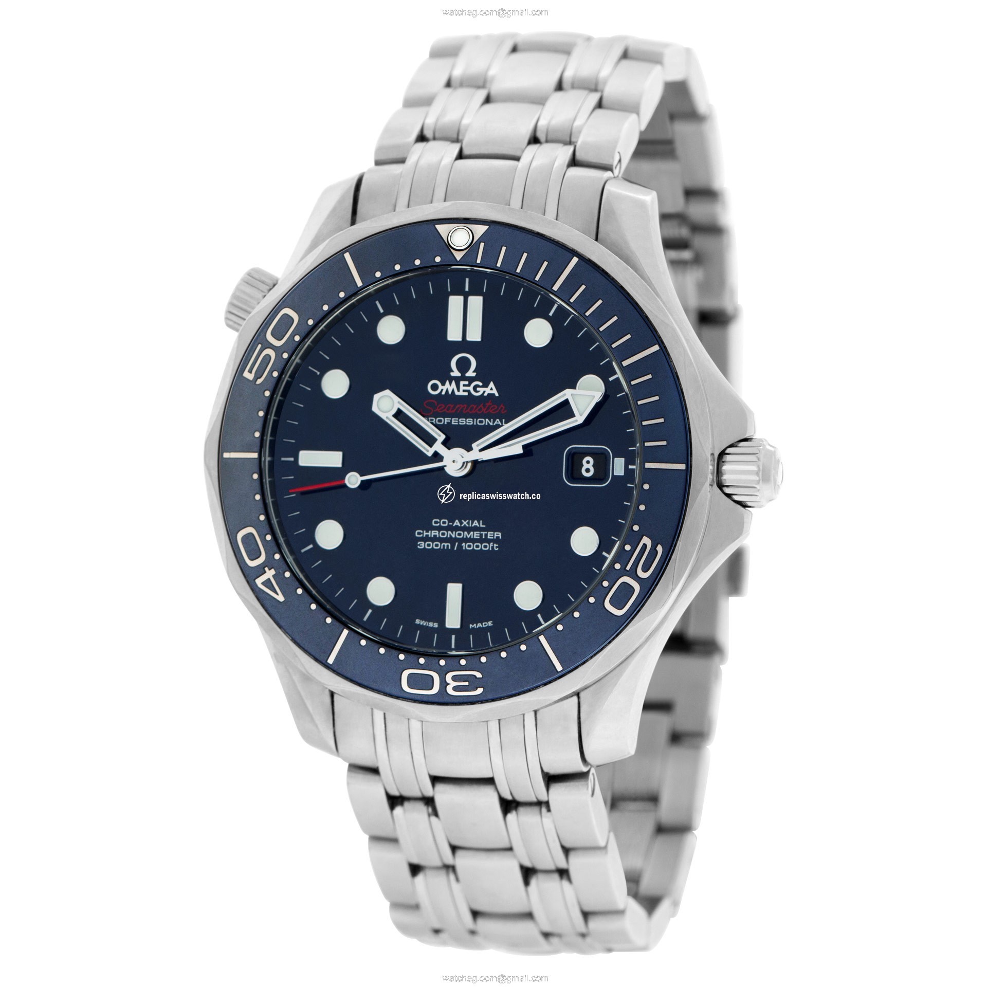 Omega 21230412003001 Seamaster Co-Axial Automatic Male Stainless Steel Watches Omega 21230412003001 Seamaster Co-Axial Automatic Male Stainless Steel Watches