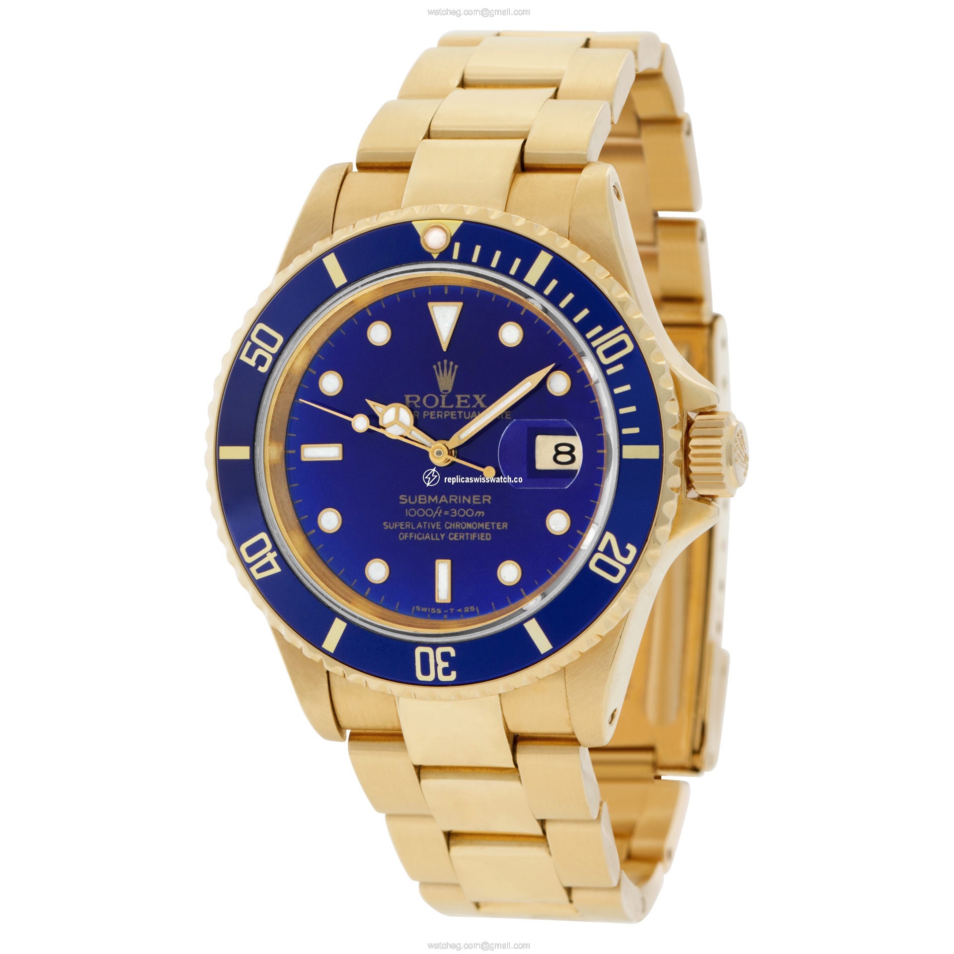 Rolex 16618 Submariner Automatic Male 18k yellow gold Watches Rolex 16618 Submariner Automatic Male 18k yellow gold Watches