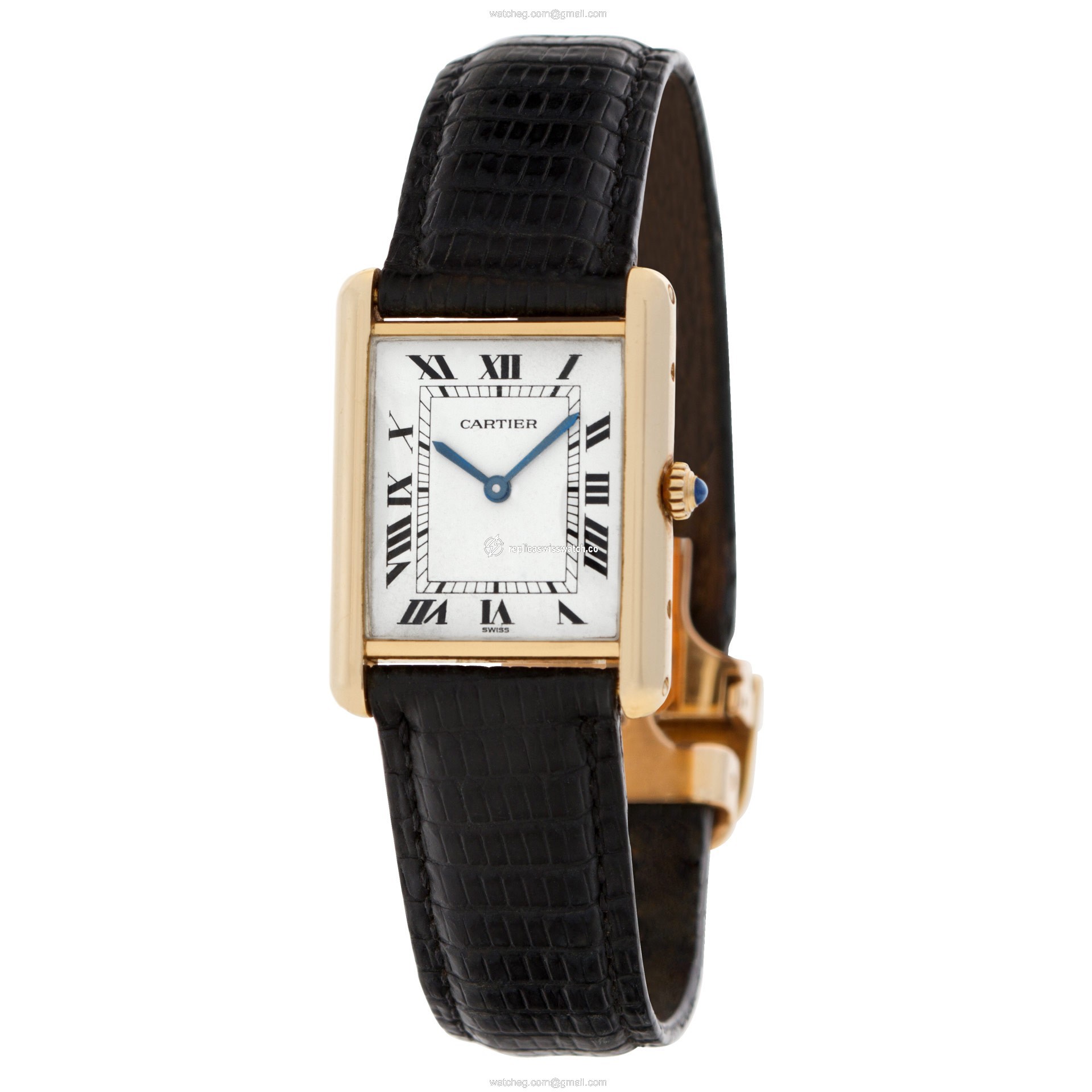 Cartier Cartier 1517 Tank Quartz Female 18k yellow gold Replica