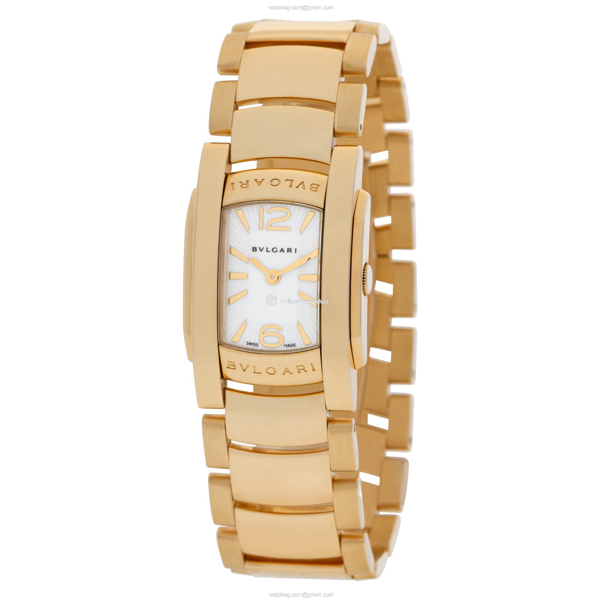 Bvlgari AA31G Assioma Quartz Female 18k yellow gold Replica