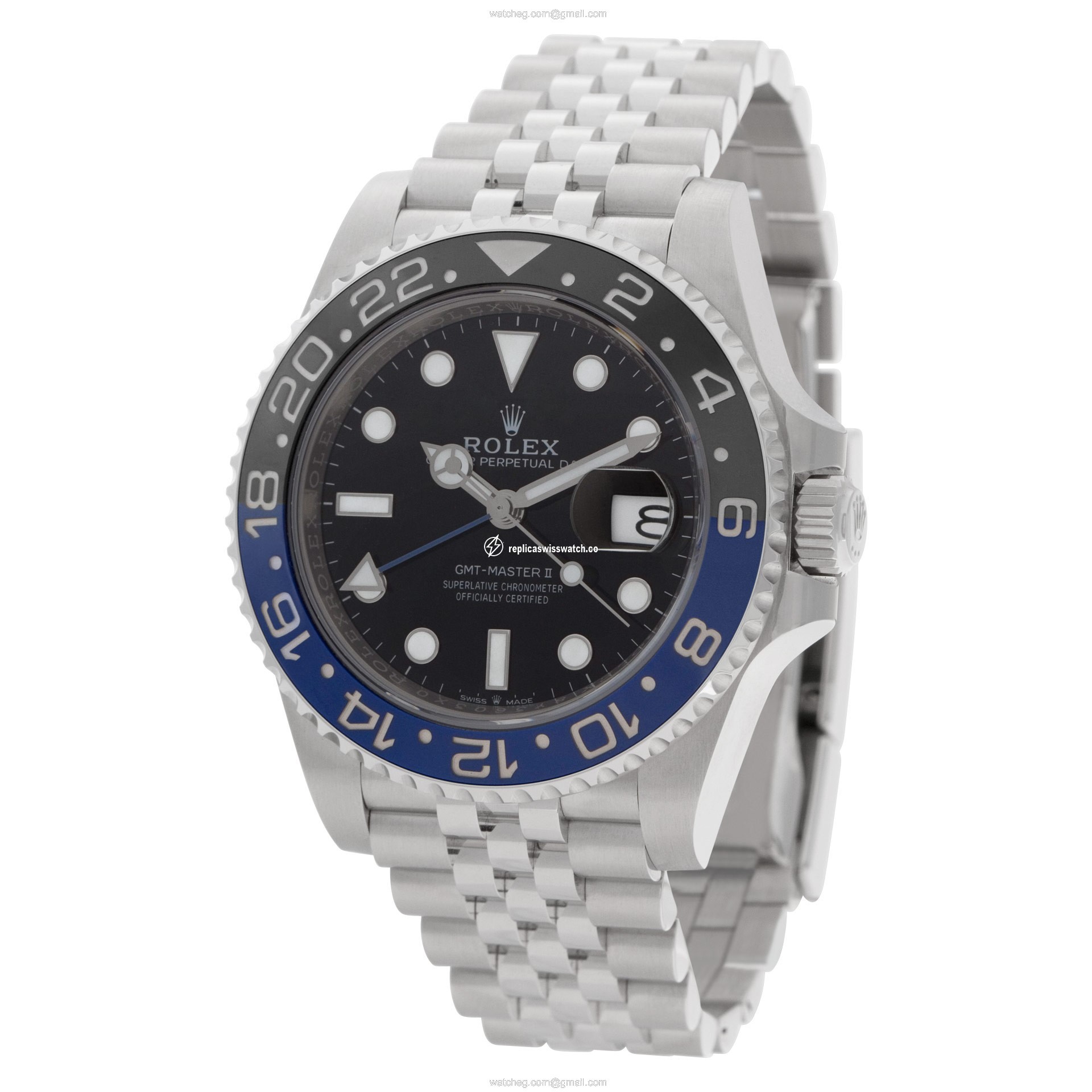 Rolex 126710BLNR GMT Master II Batman Automatic Male Stainless Steel Replica