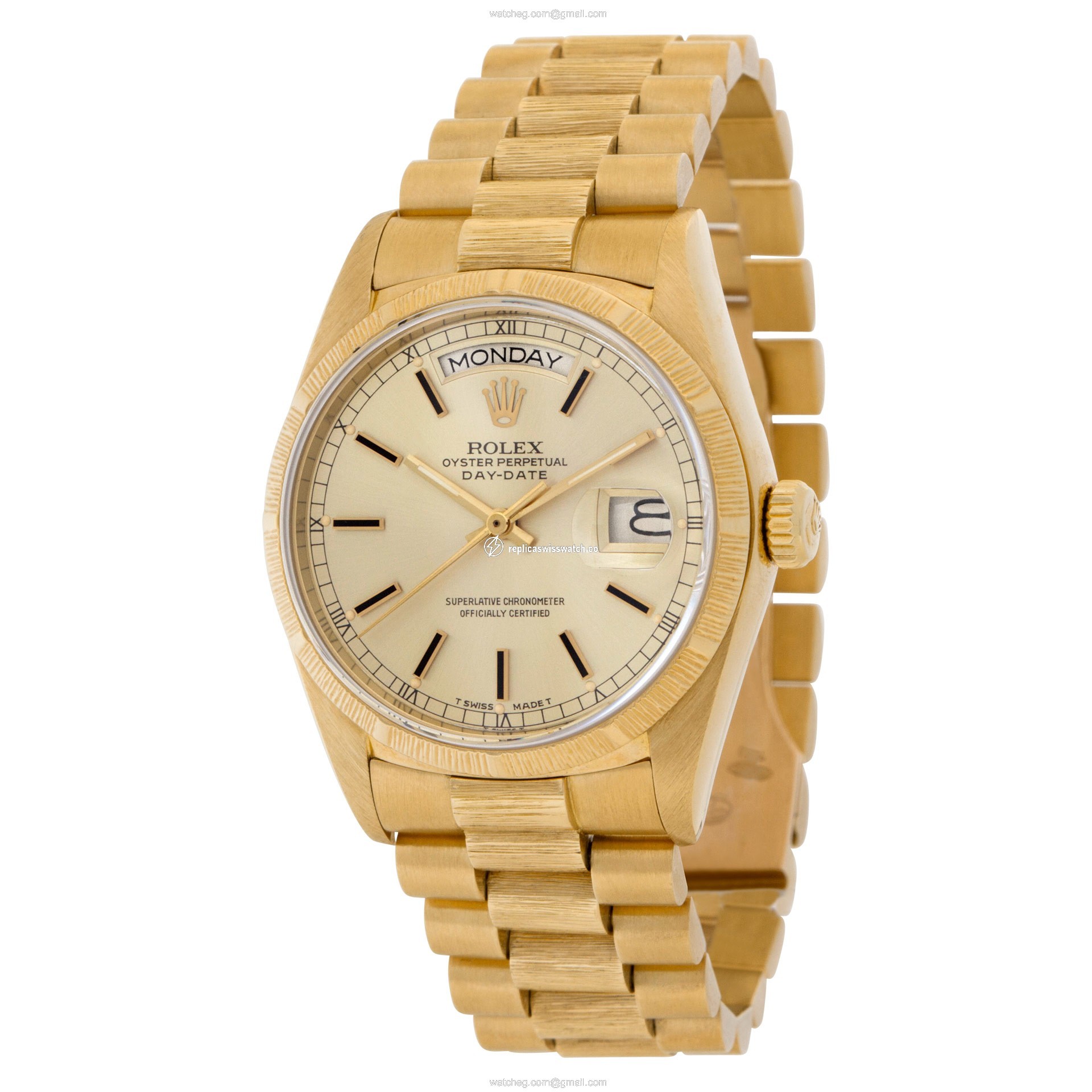 Rolex 18038 Day-Date Automatic Male 18k yellow gold Replica